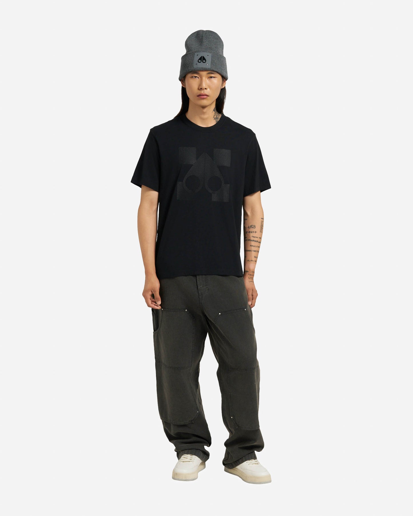 Moose Knuckles Finchley Mens T-Shirt - Black 292