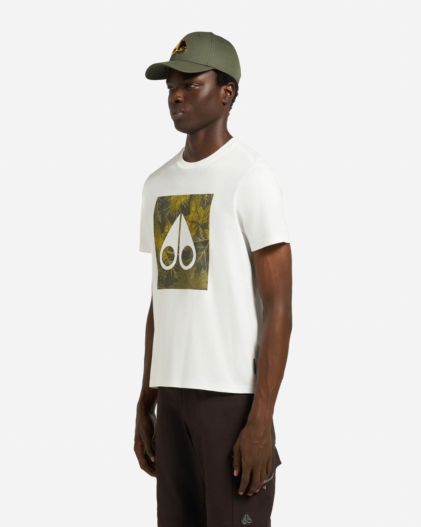 Moose Knuckles Hemlock Mens T-Shirt - White 160