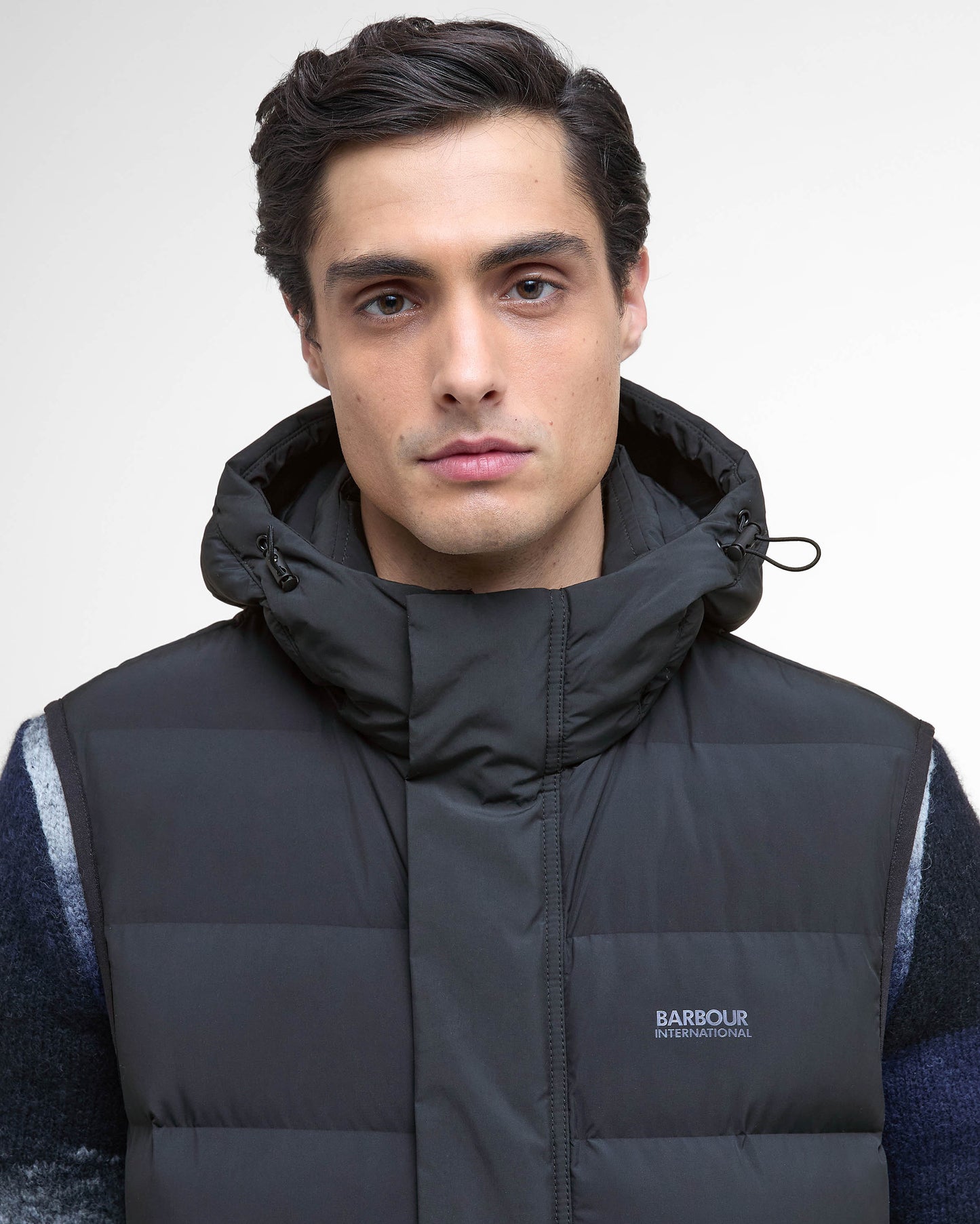 Barbour International Padley Mens Puffer Gilet - Black