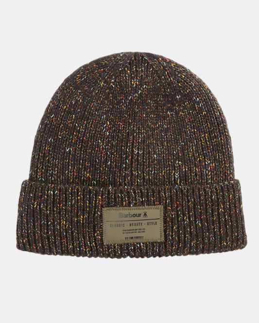 Barbour Eston Mens Beanie Hat - Forest Green