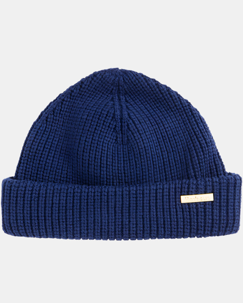 Barbour Mosely Mens Beanie - Inky Blue
