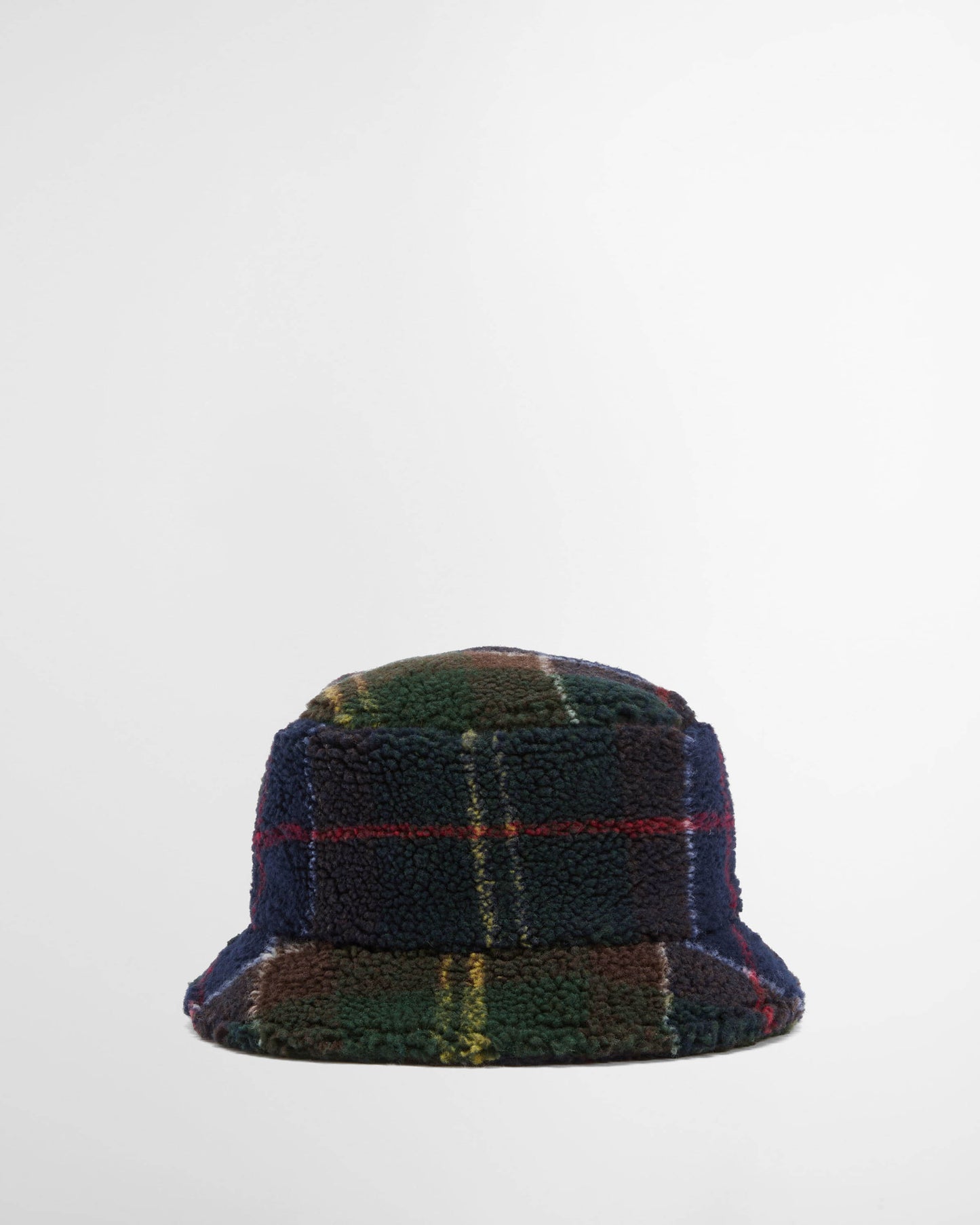 Barbour Field Fleece Mens Bucket Hat- Classic Tartan