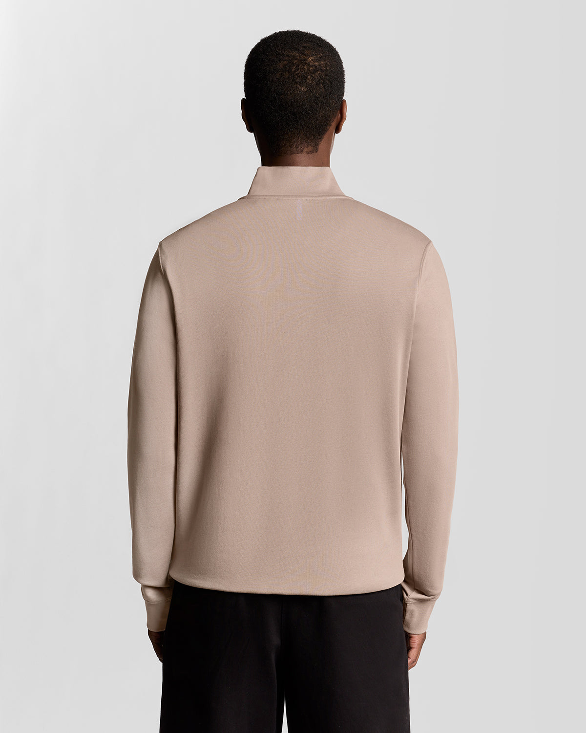 Lyle & Scott Superfine Quarter Zip Sweatshirt - X893 Fife