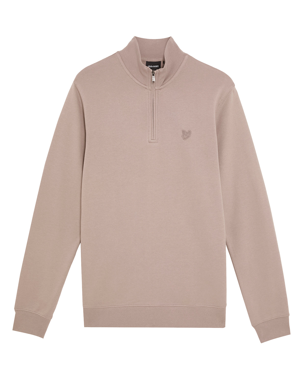 Lyle & Scott Superfine Quarter Zip Sweatshirt - X893 Fife