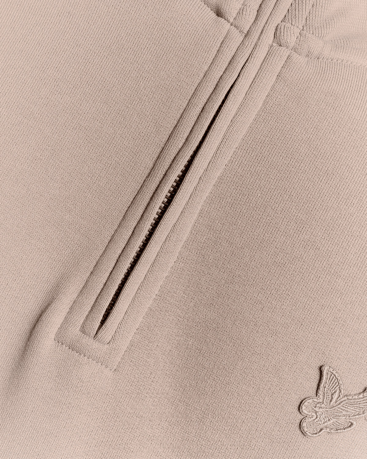 Lyle & Scott Superfine Quarter Zip Sweatshirt - X893 Fife