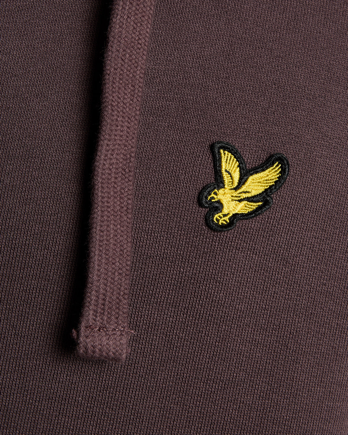 Lyle & Scott Zip Through Mens Hoodie ML420VOG - X863 Espresso