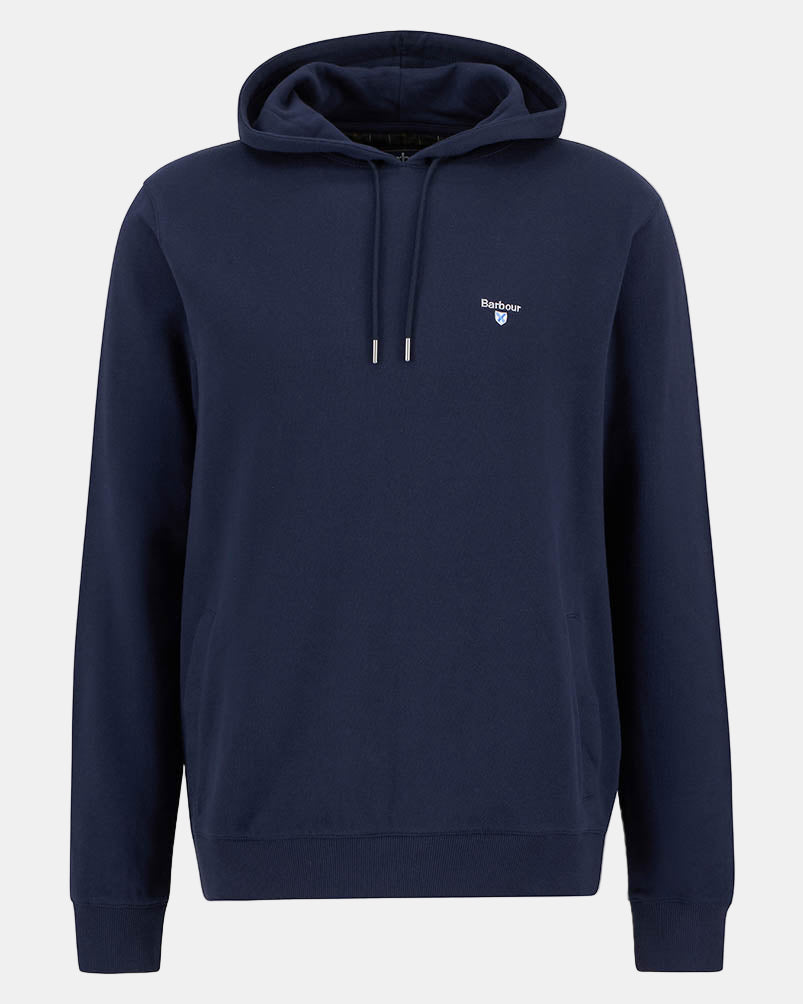 Barbour Beckhill Mens Over The Head Hoodie - Navy
