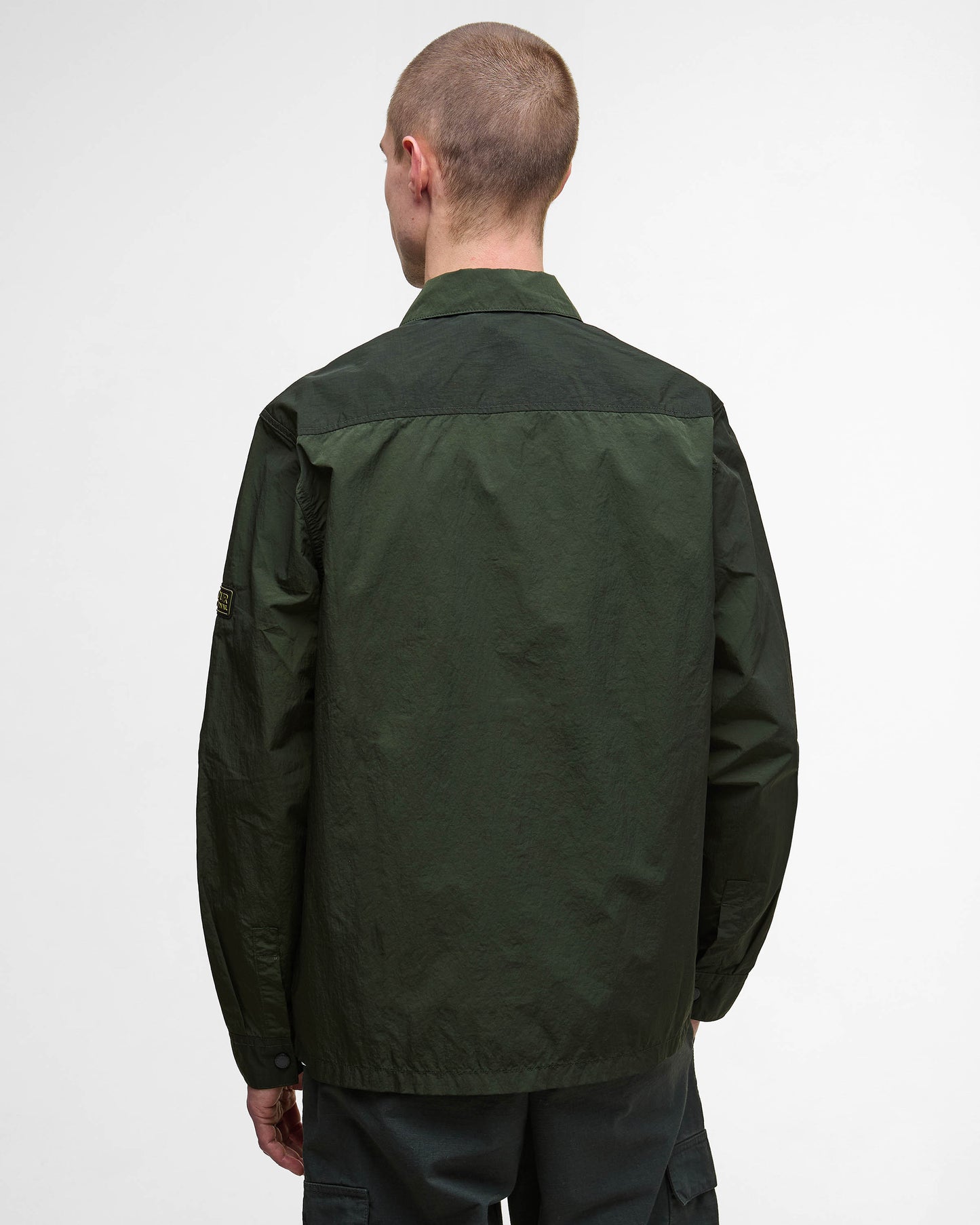 Barbour International Inline Mens Overshirt - Sage