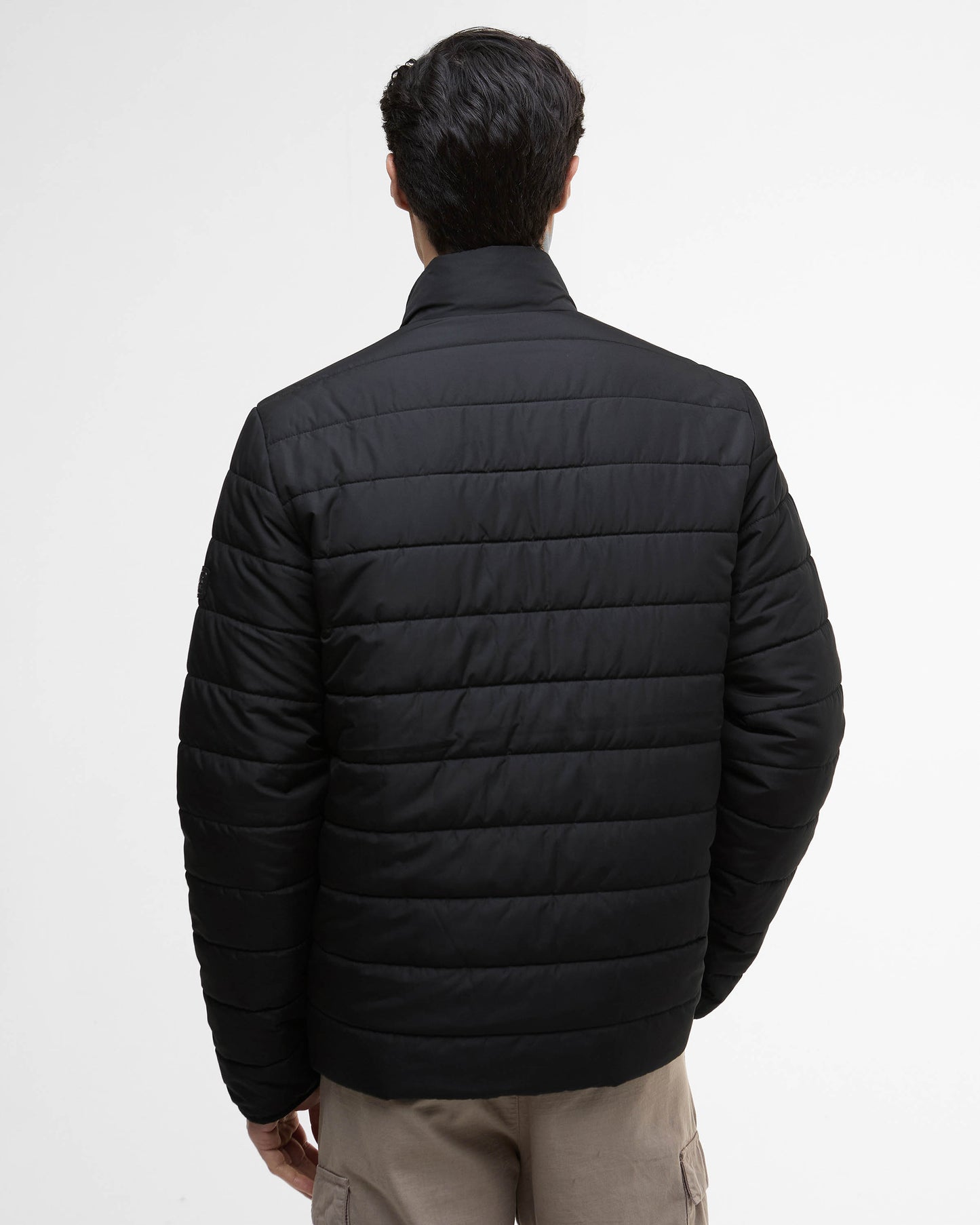Barbour International Aldon Mens Quilted Jacket - Black
