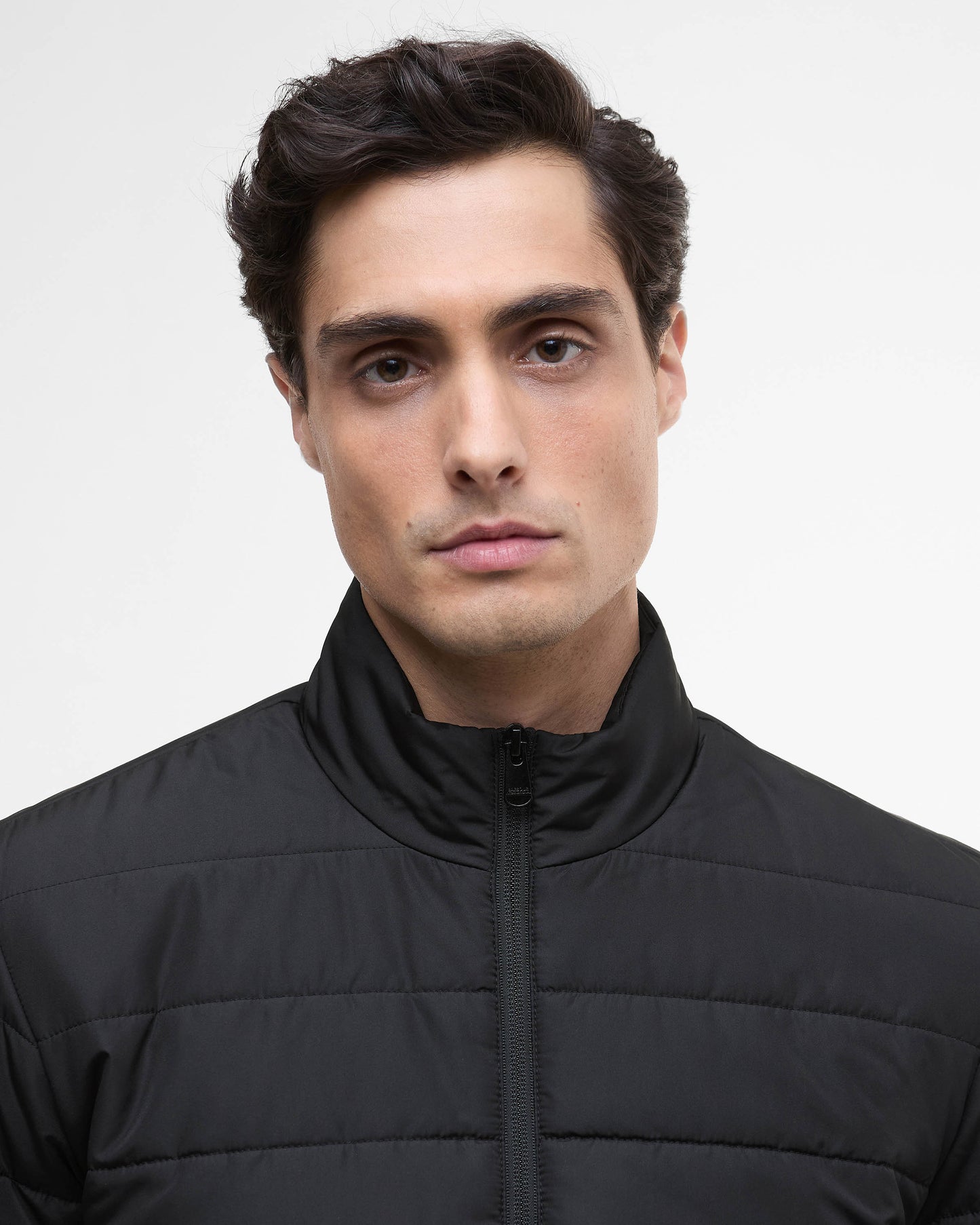 Barbour International Aldon Mens Quilted Jacket - Black
