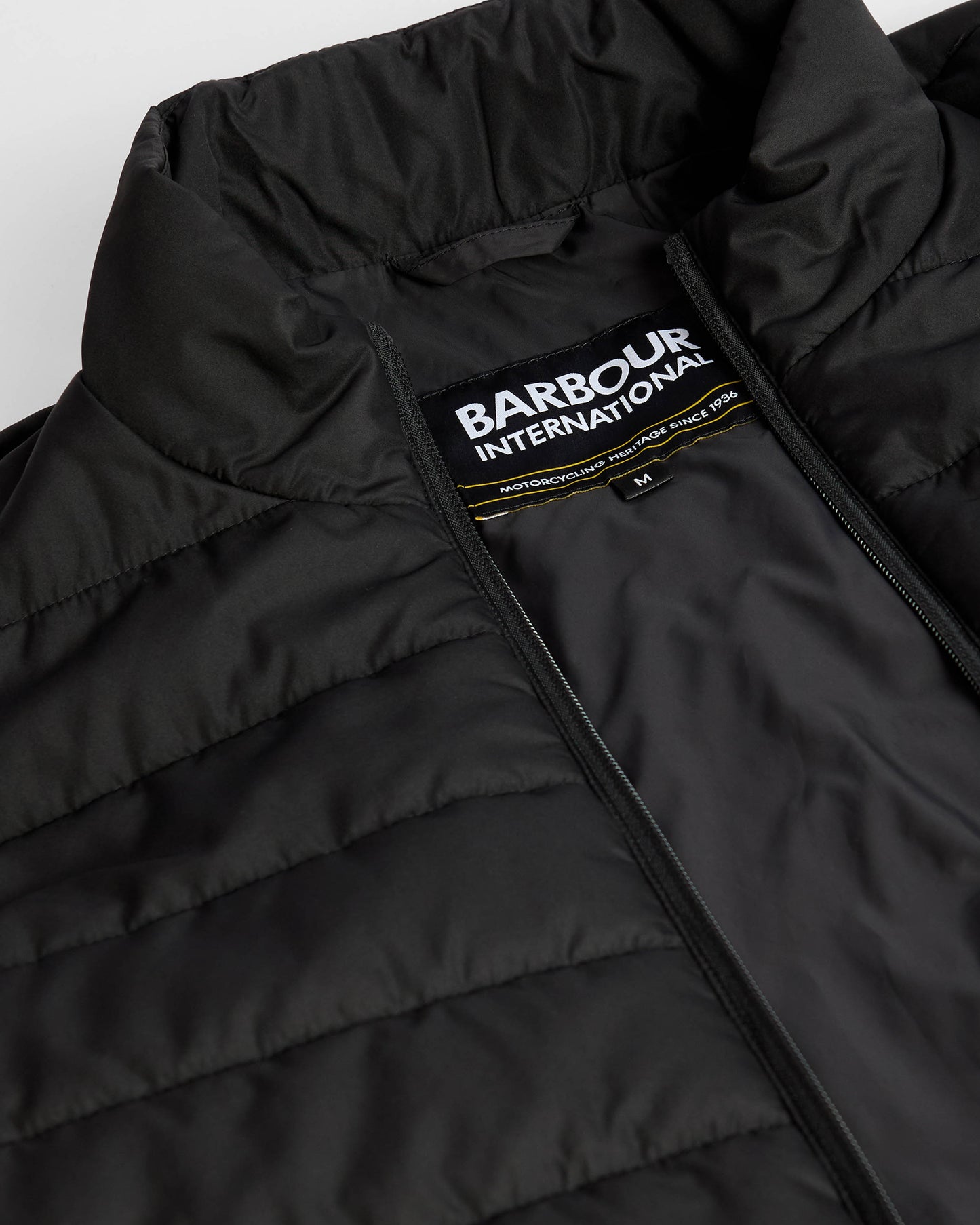 Barbour International Aldon Mens Quilted Jacket - Black