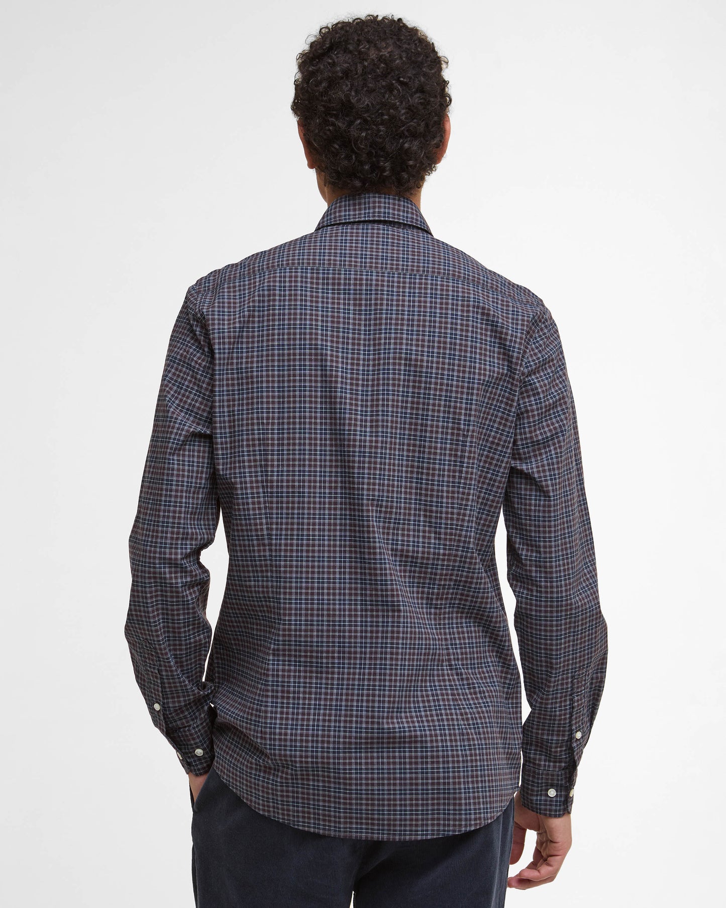 Barbour Lomond Tailored Mens Shirt - Midnight Oak Tartan