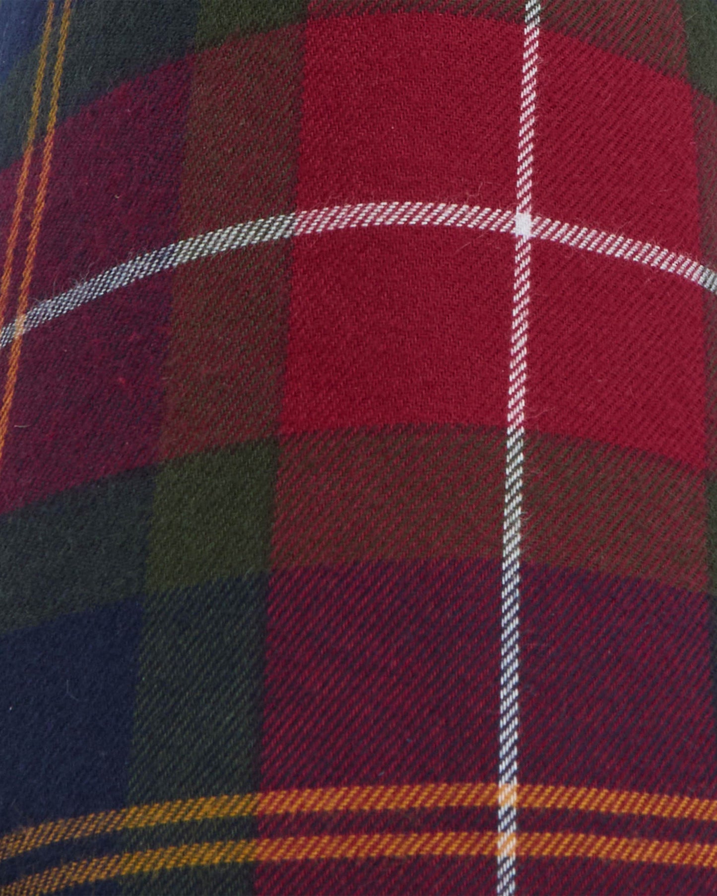 Barbour Everitt Mens Tartan Mule Slippers - Winterberry Tartan