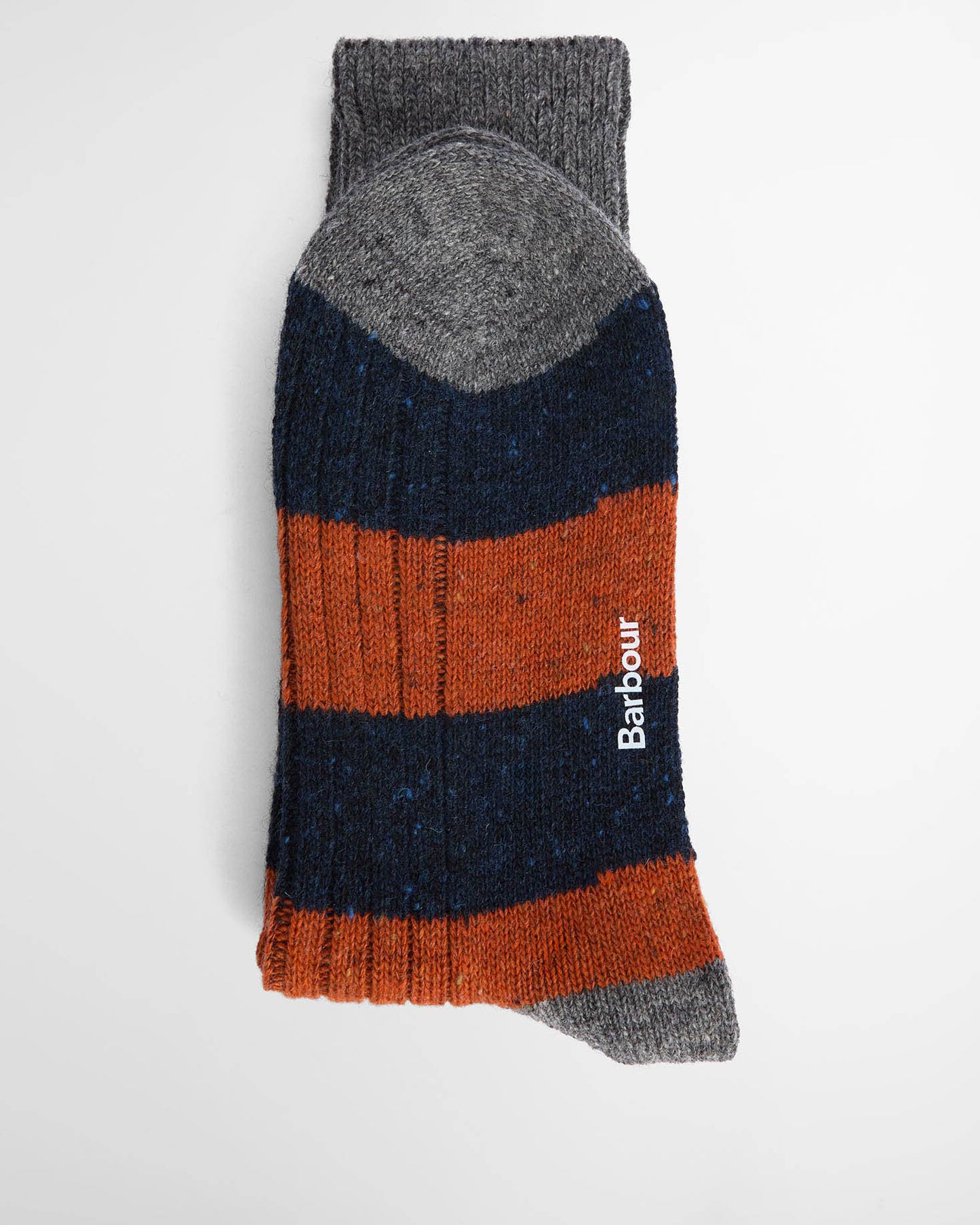 Barbour Houghton Stripe Mens Socks - Blue Stone