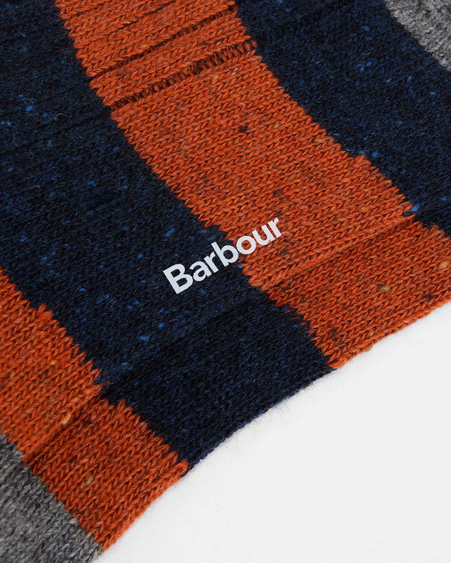 Barbour Houghton Stripe Mens Socks - Blue Stone