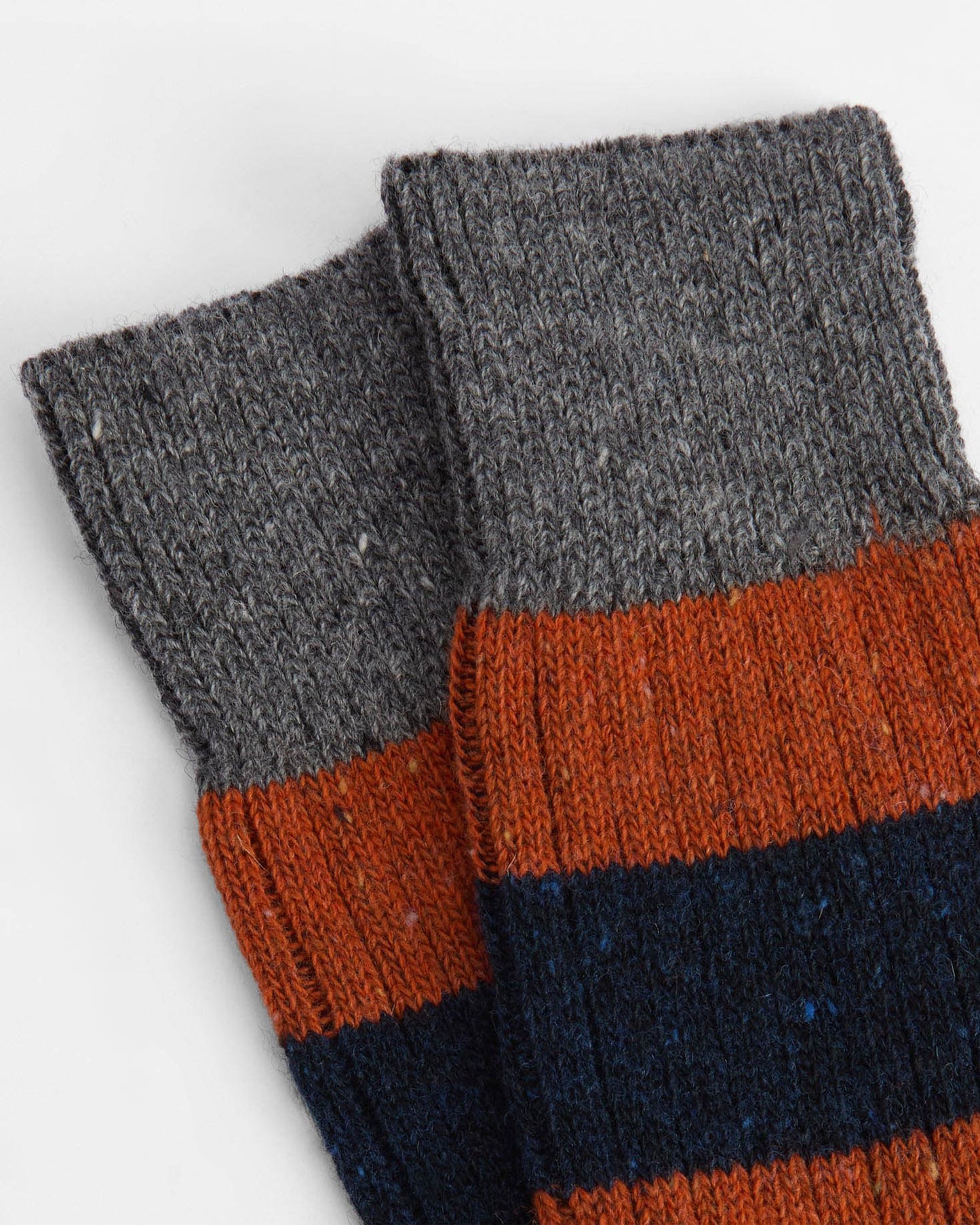 Barbour Houghton Stripe Mens Socks - Blue Stone