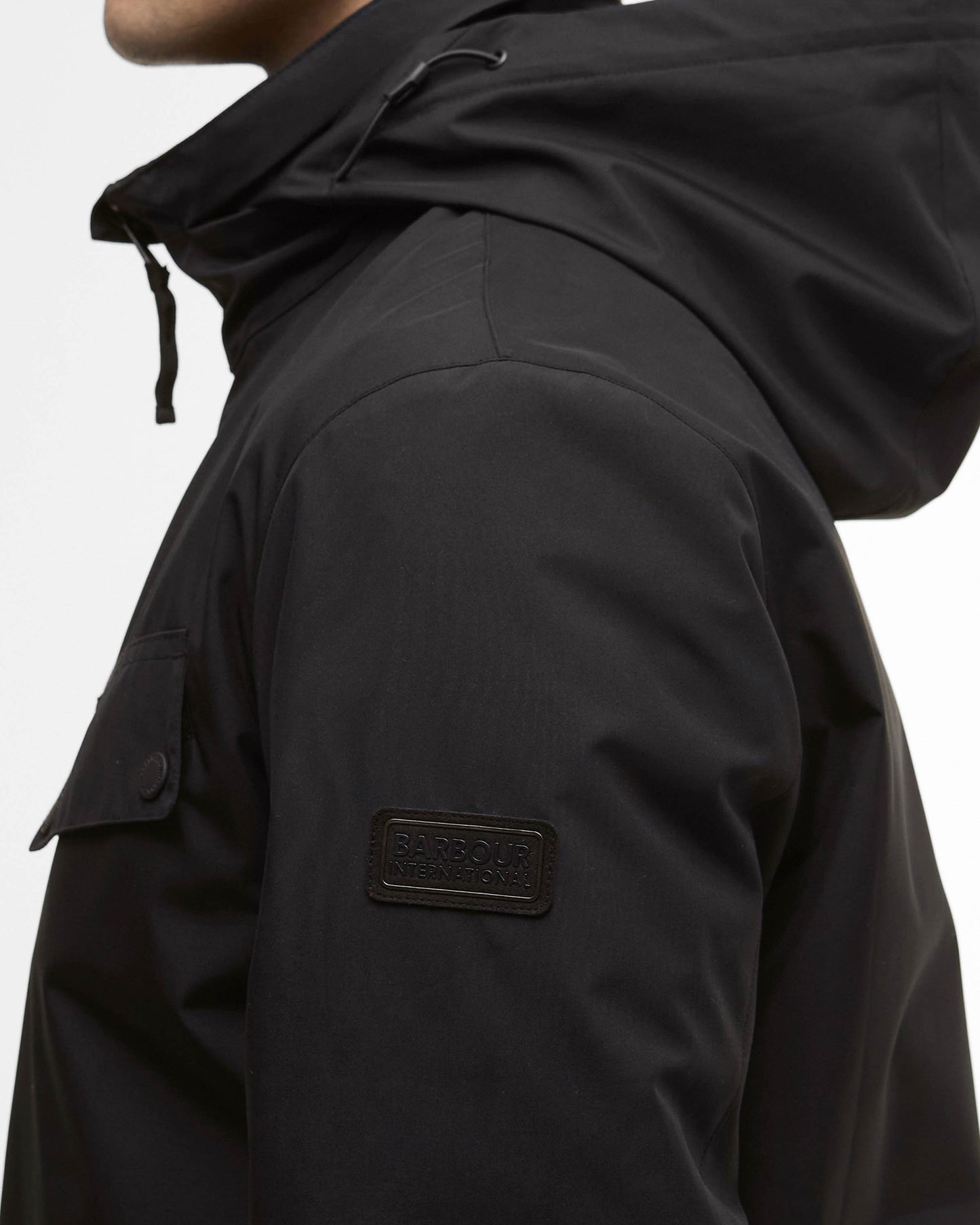 Barbour International Alver Mens Showerproof Jacket - Black