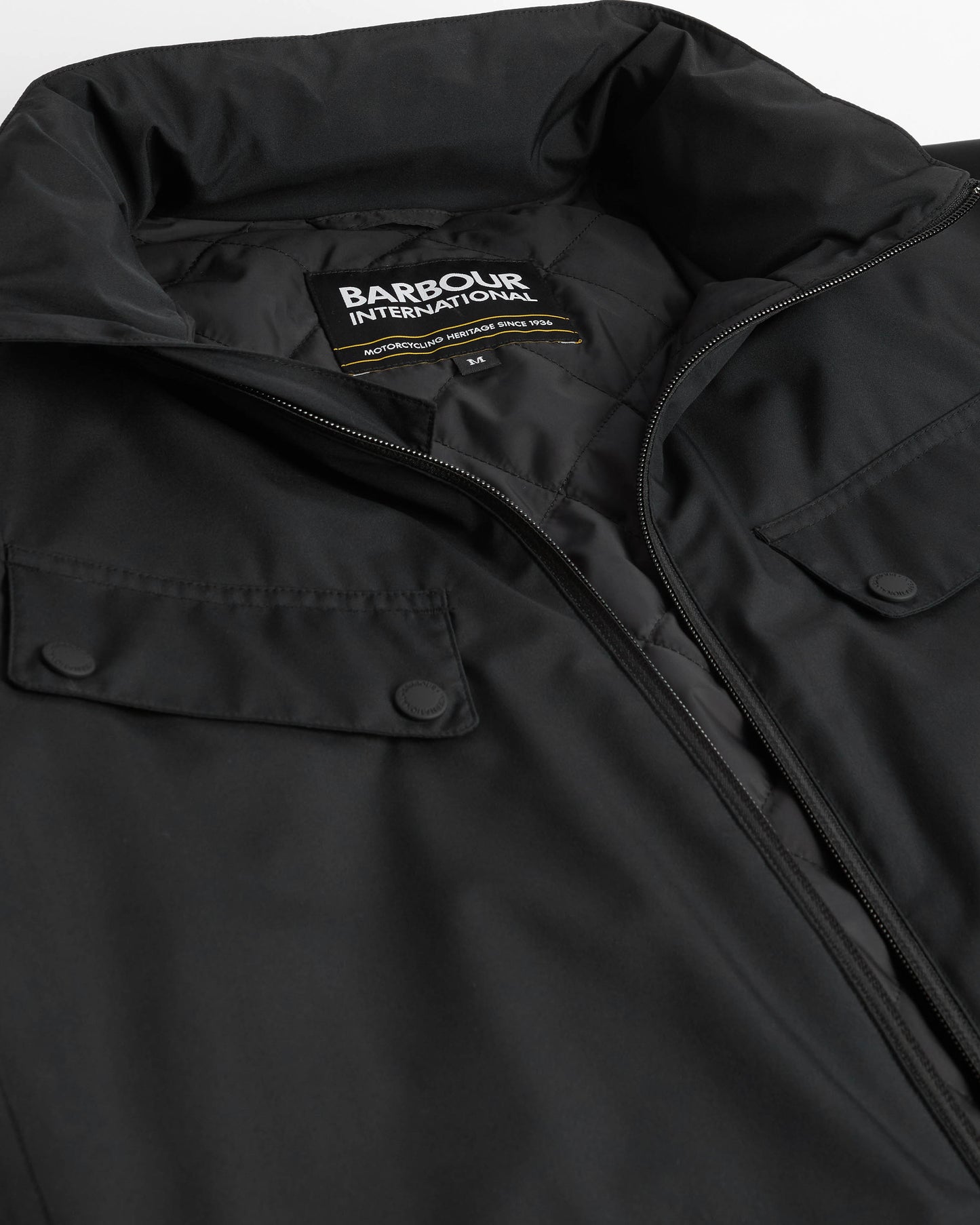 Barbour International Alver Mens Showerproof Jacket - Black
