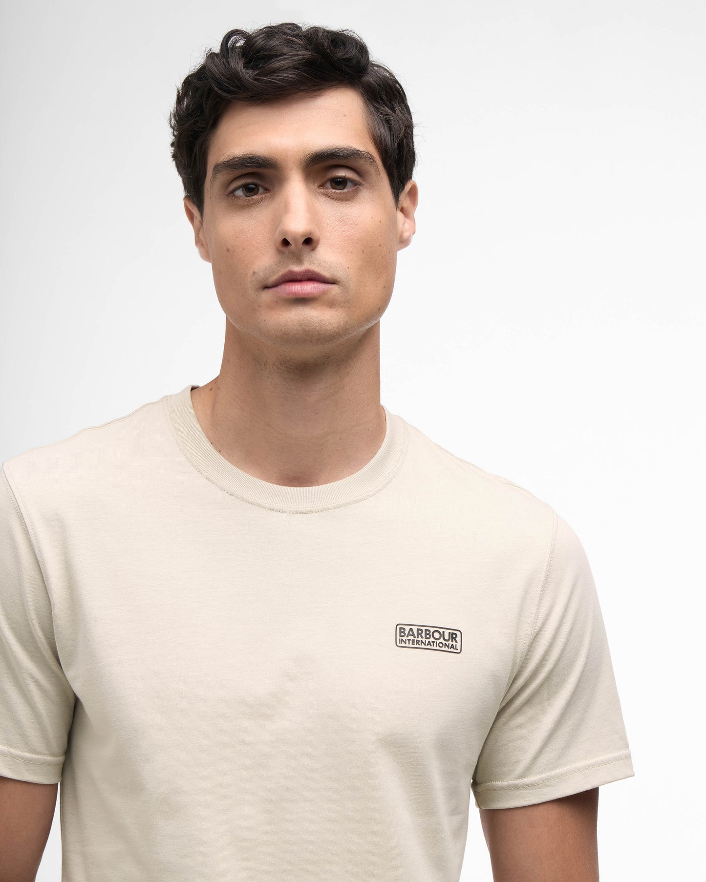 Barbour International Small Logo Mens T-Shirt - Mist