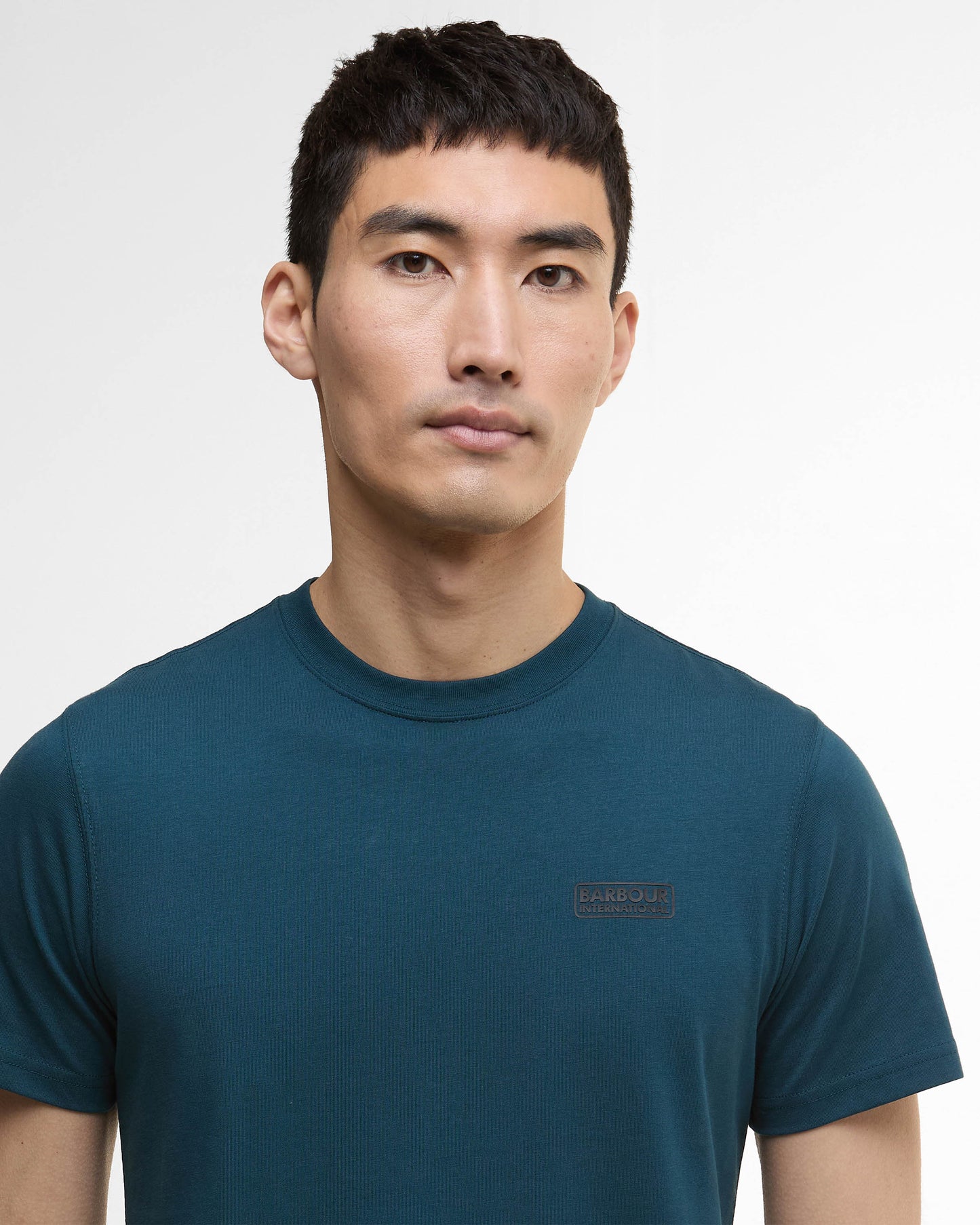 Barbour International Small Logo Mens T-Shirt - Shaded Emerald