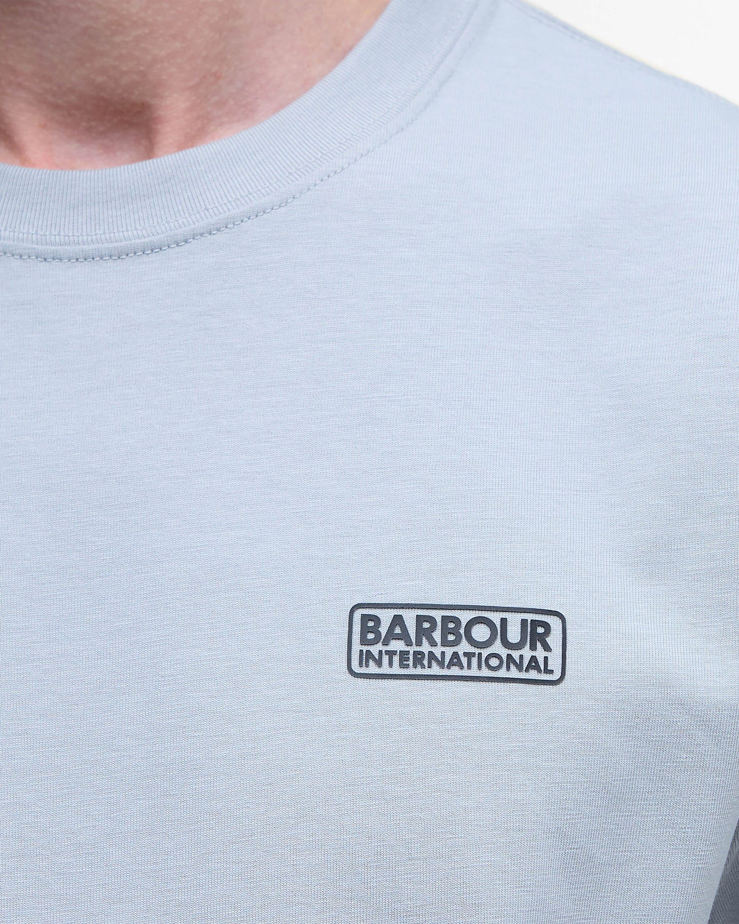 Barbour International Small Logo Mens T-Shirt - Ultimate Grey