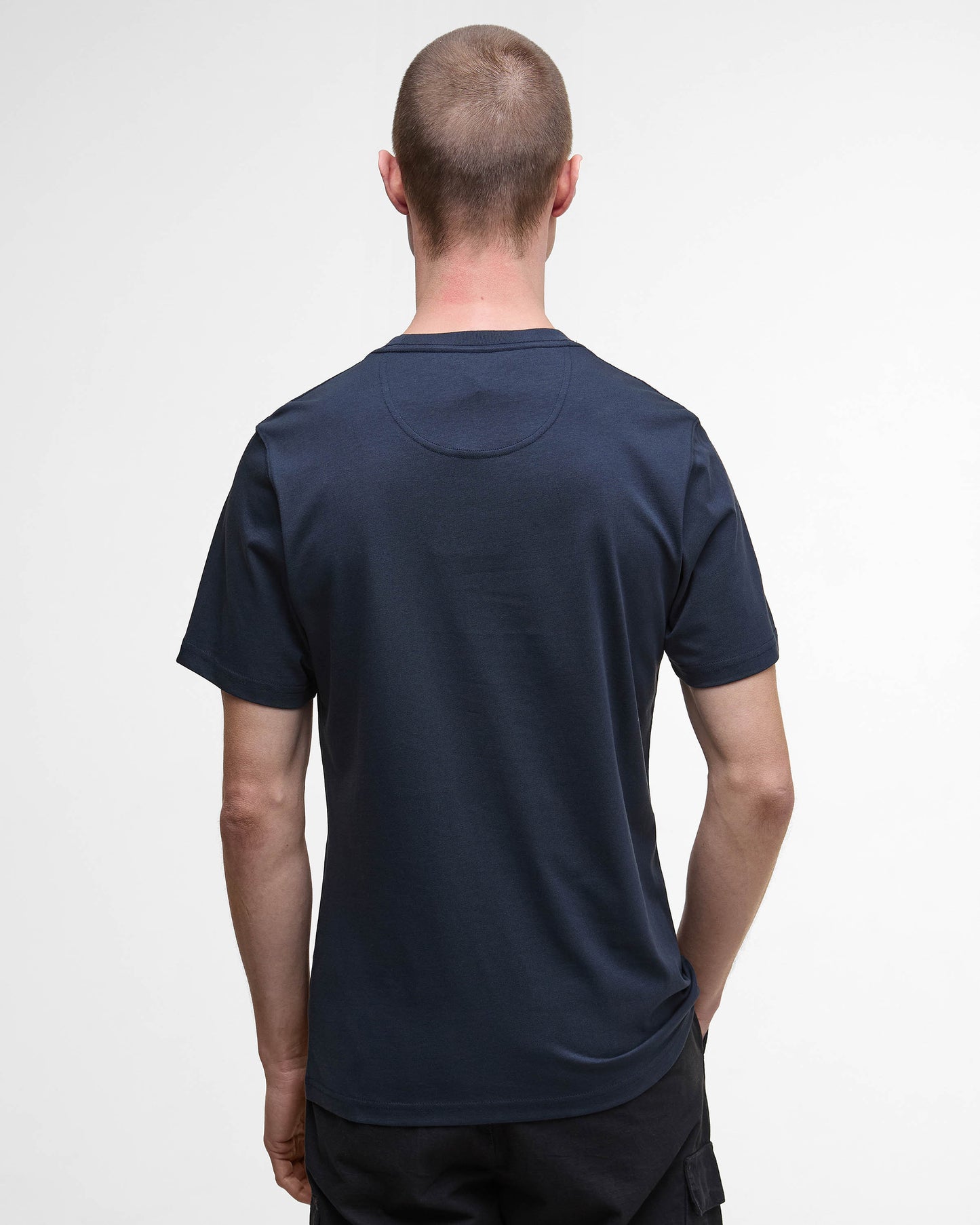 Barbour International Small Logo Mens T-Shirt - Dark Navy