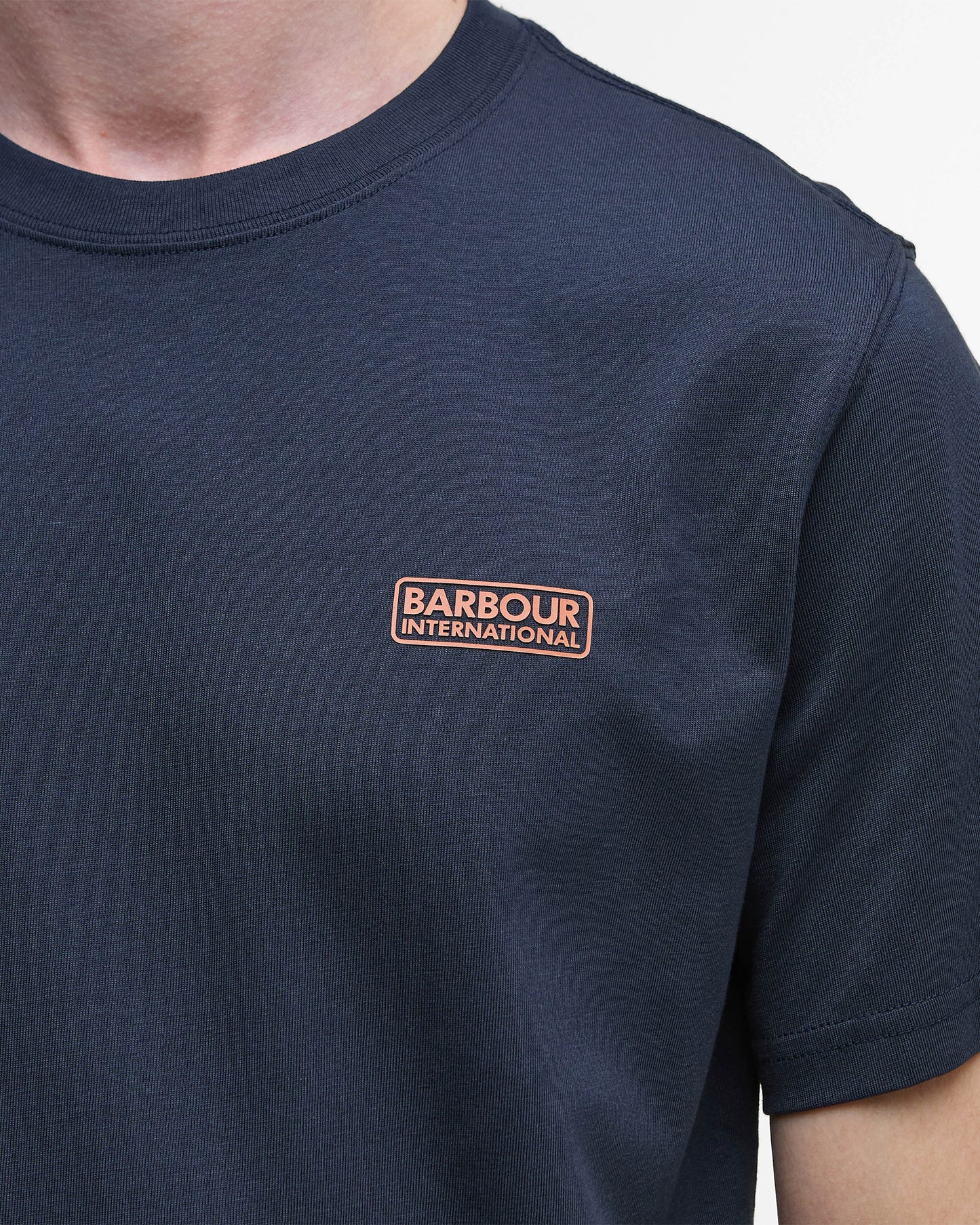 Barbour International Small Logo Mens T-Shirt - Dark Navy