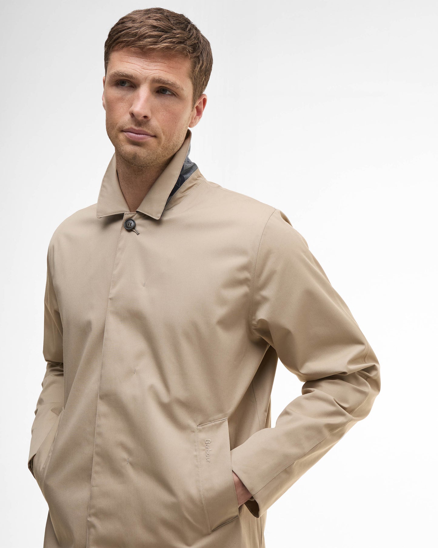 Barbour Lorden Mens Jacket - Washed Stone