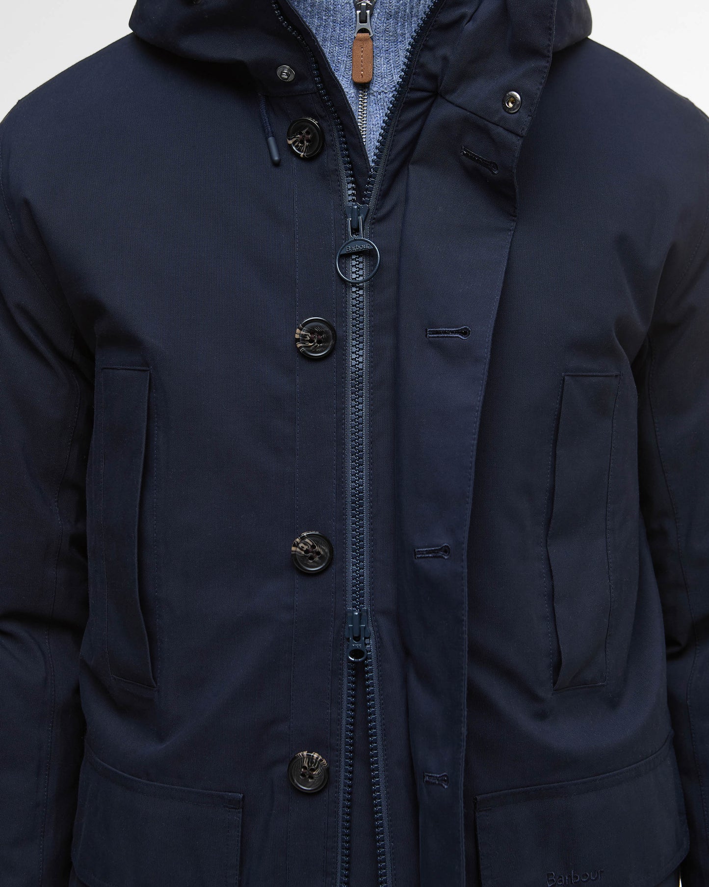 Barbour Winter Beaufort Mens Waterproof Parka - Navy