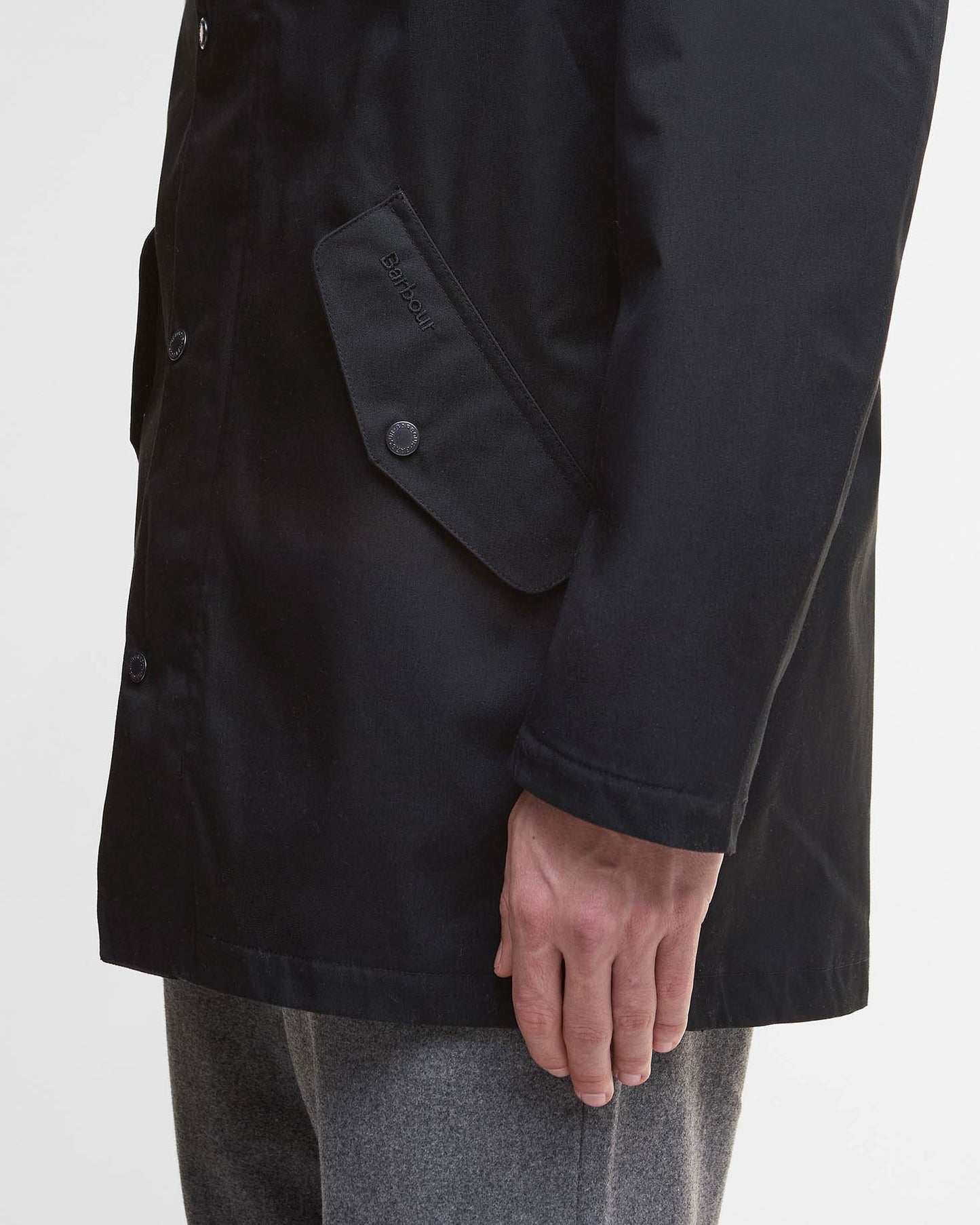 Barbour Chelsea Mens Waterproof Jacket - Black