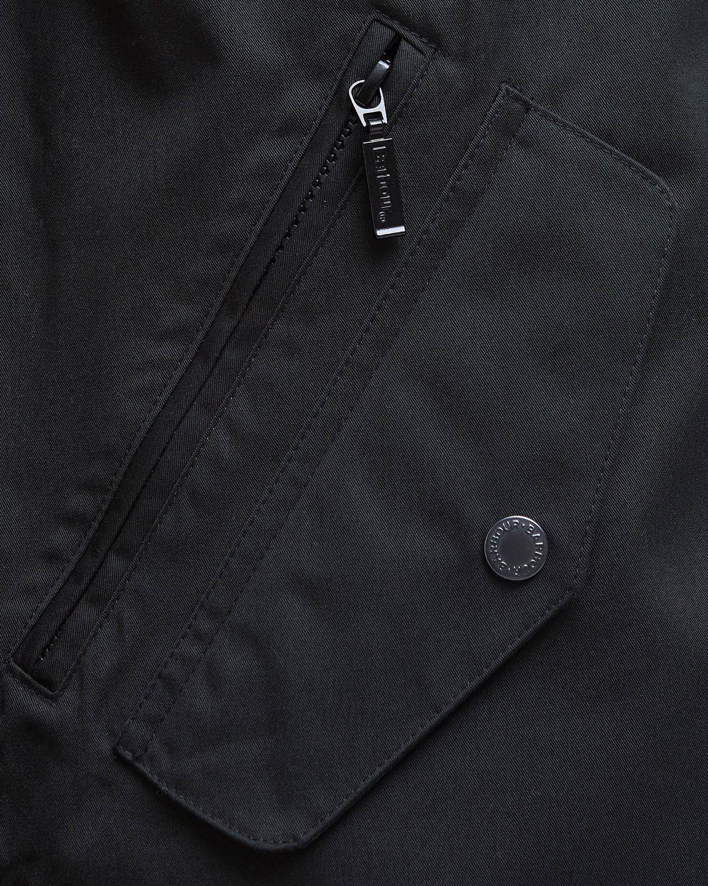 Barbour Chelsea Mens Waterproof Jacket - Black