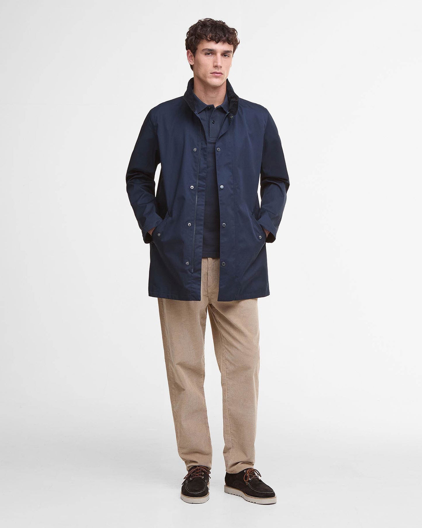 Barbour Chelsea Mens Waterproof Jacket - Navy