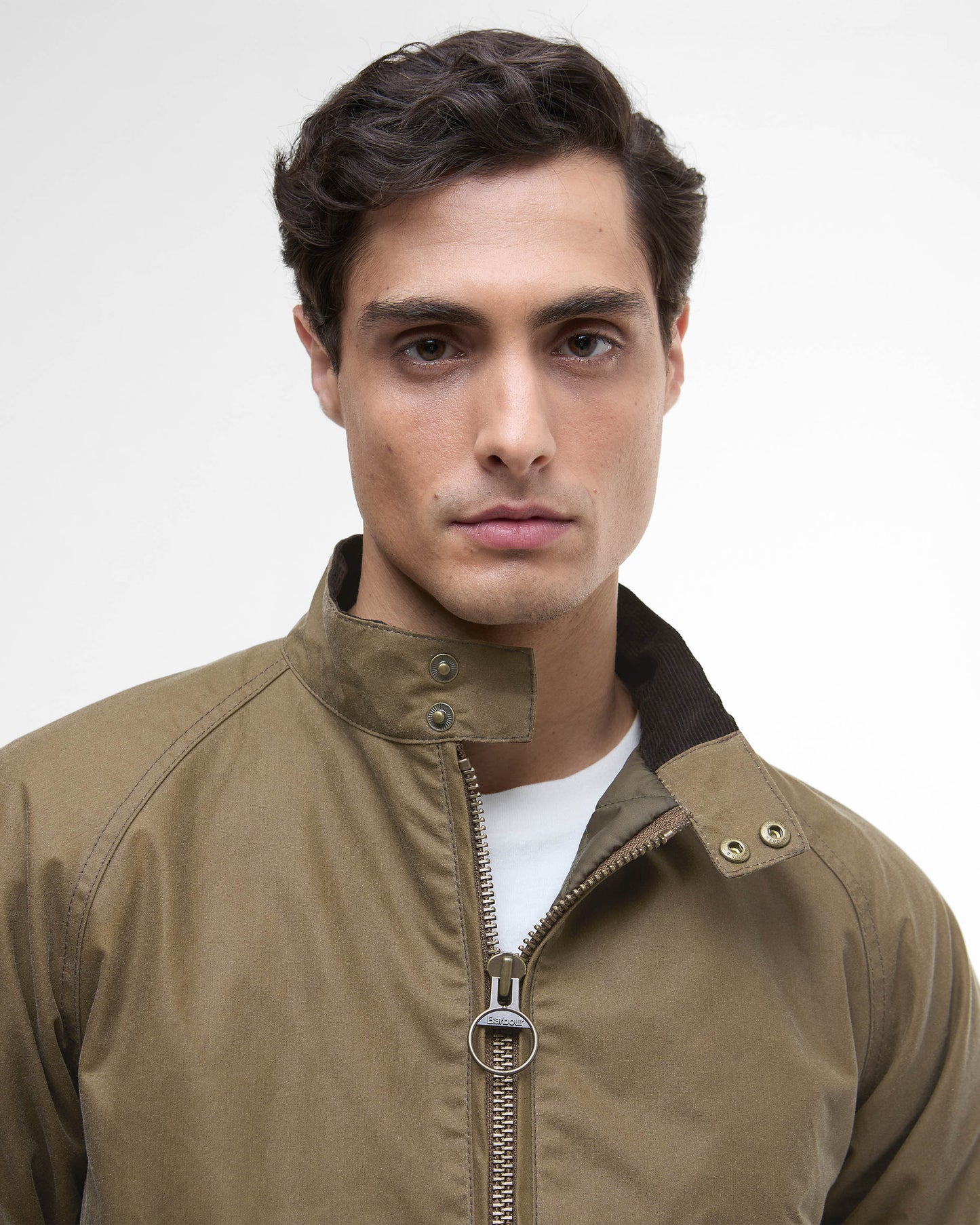 Barbour International Merchant Mens Wax Jacket - Sand