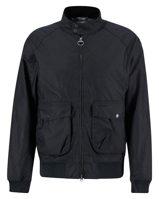 Barbour Modern Royston Mens Wax Jacket - Navy