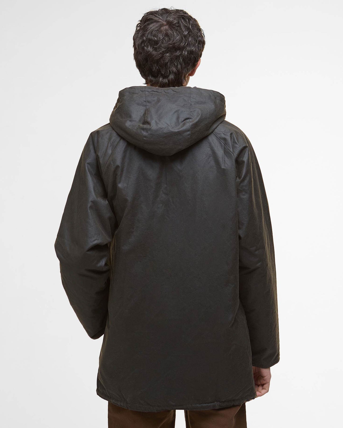 Barbour Bedale Mens Wax Parka - Olive