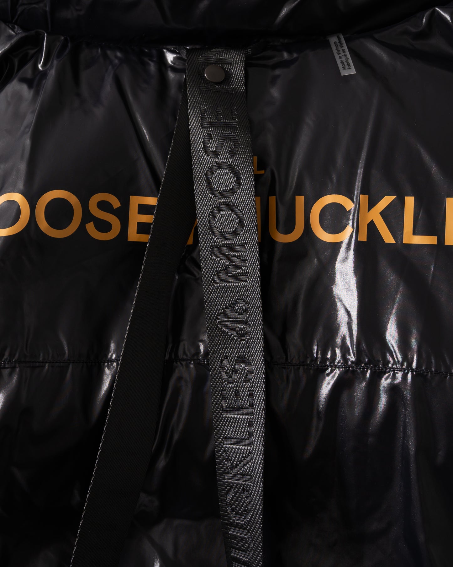 Moose Knuckles Kings Puffer Jacket Shearling - Black With Black Shearling 305