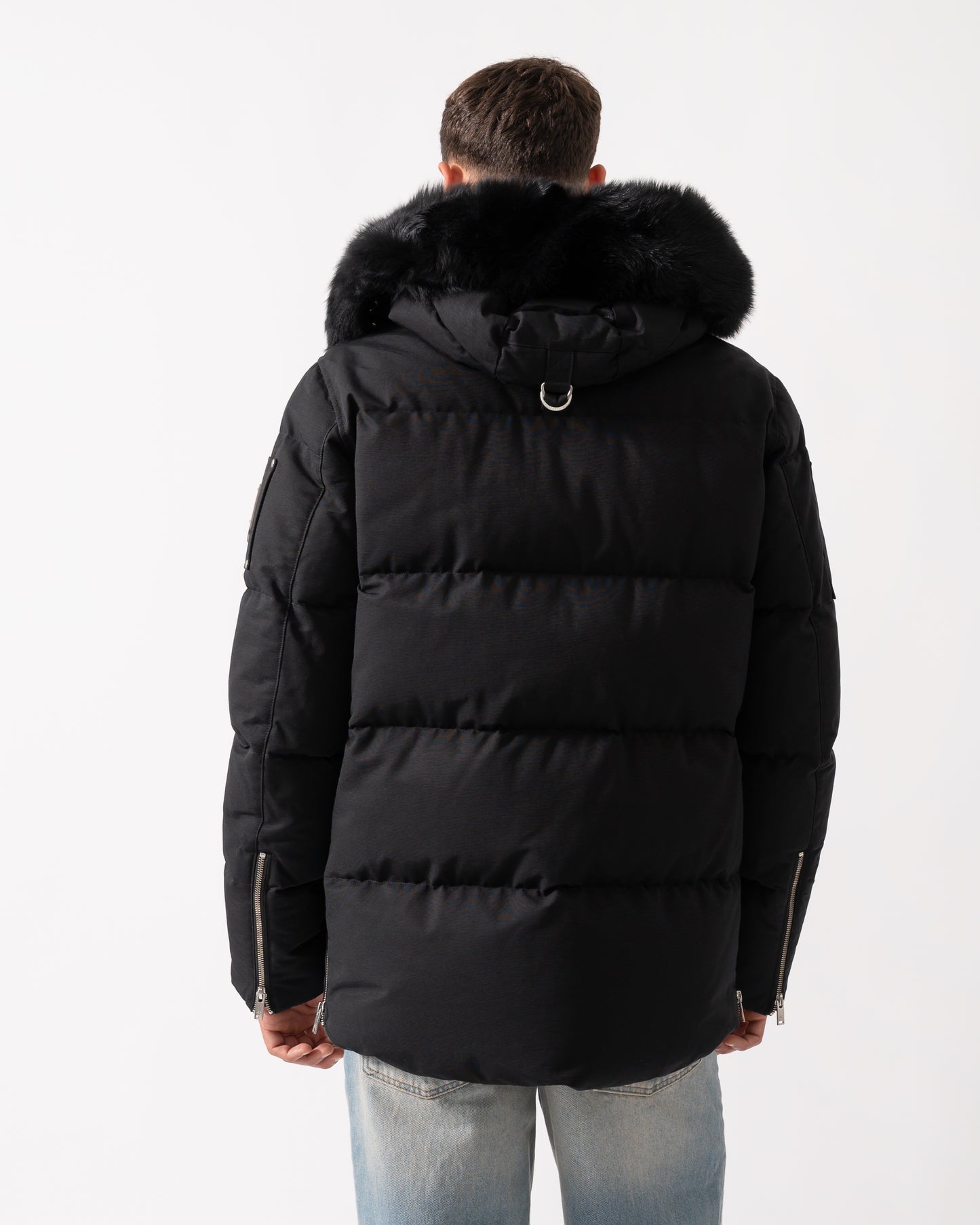 Moose Knuckles Original 3Q Jacket - Black With Black Shearling 305