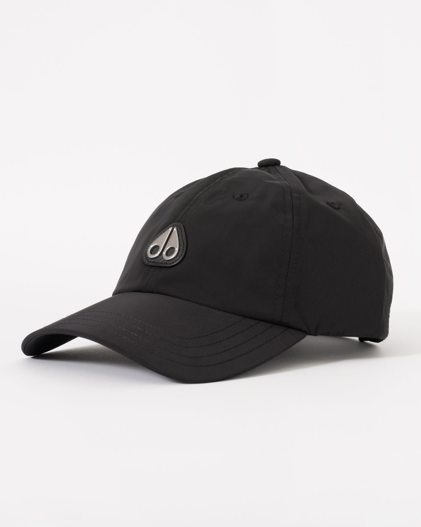 Moose Knuckles Crescent Logo Cap - Black 292