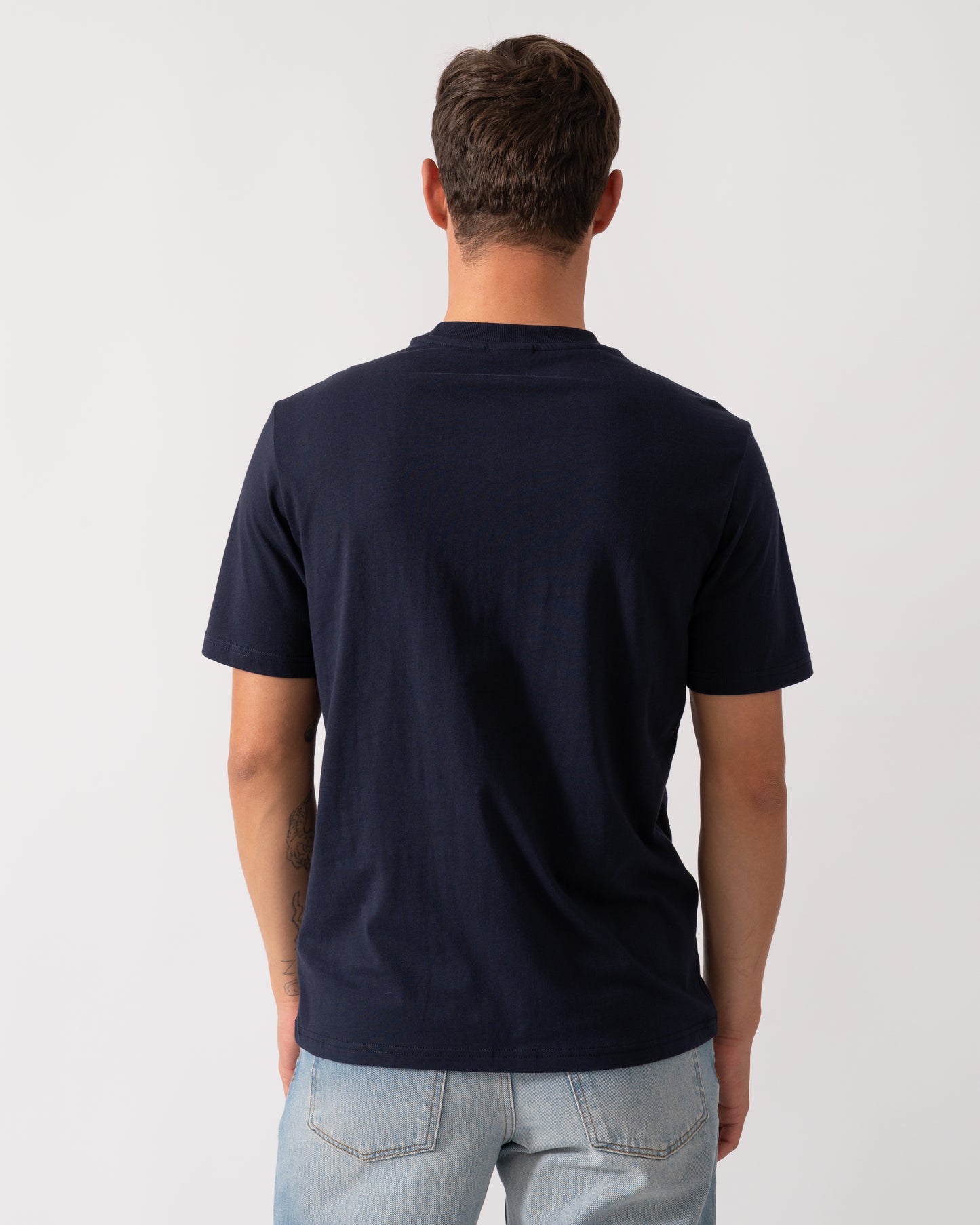Napapijri Drapeau Mens Short Sleeve T-Shirt - Blue Marine 176