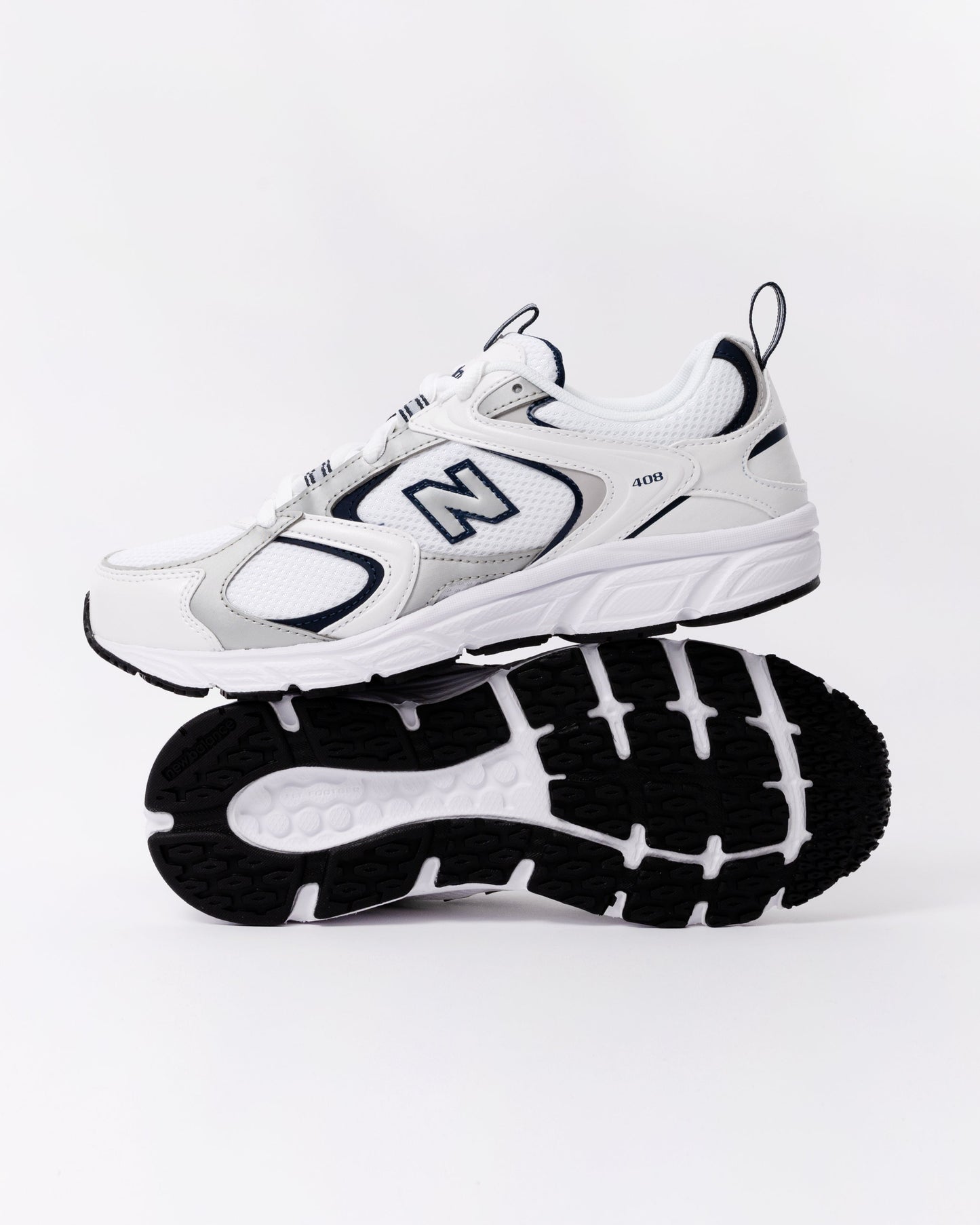 New Balance 408 Unisex Trainers - NB White