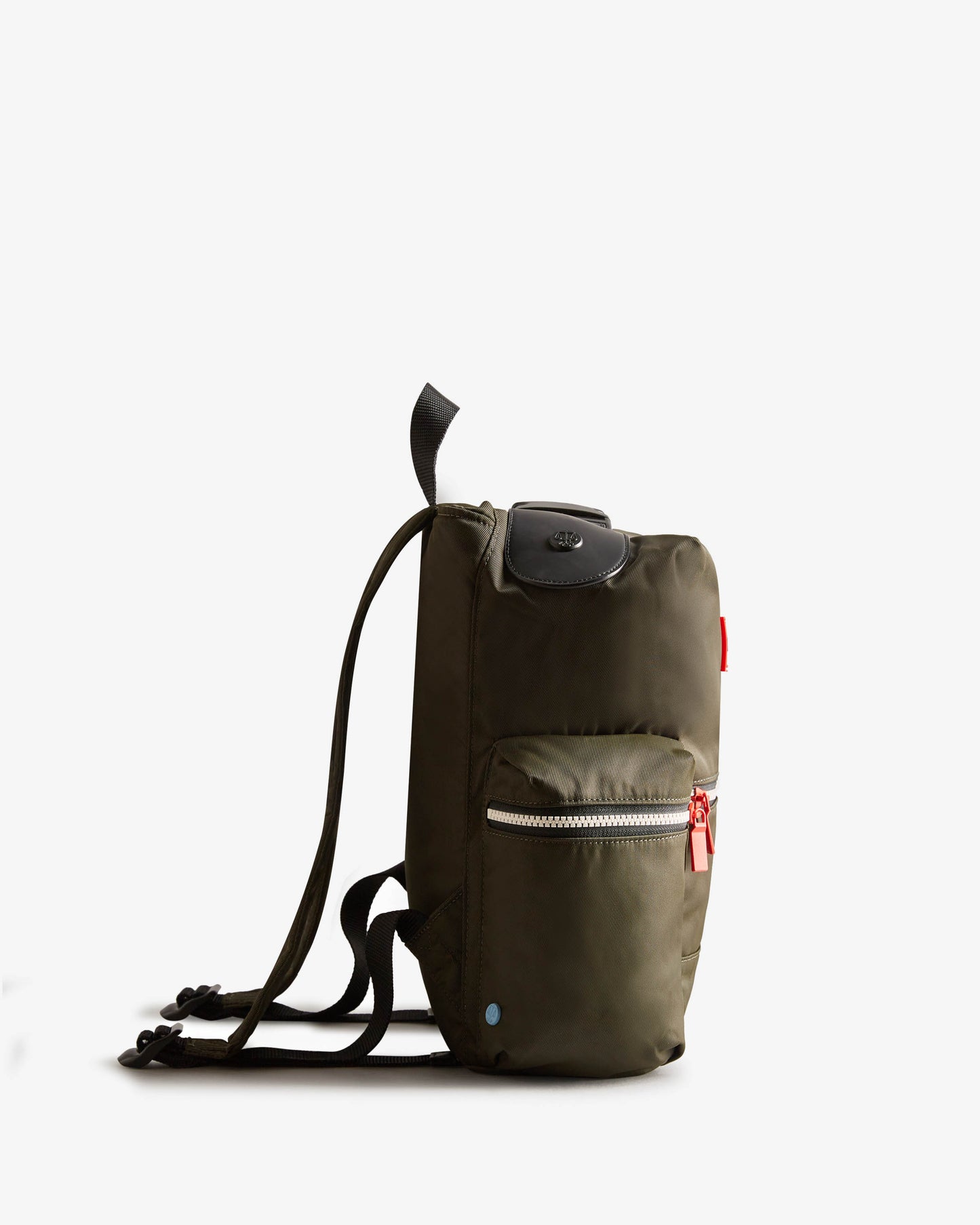 Hunter Nylon Mini Topclip Backpack - Dark Olive