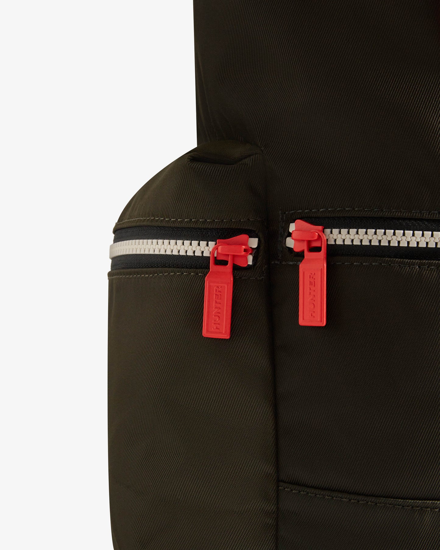 Hunter Nylon Mini Topclip Backpack - Dark Olive
