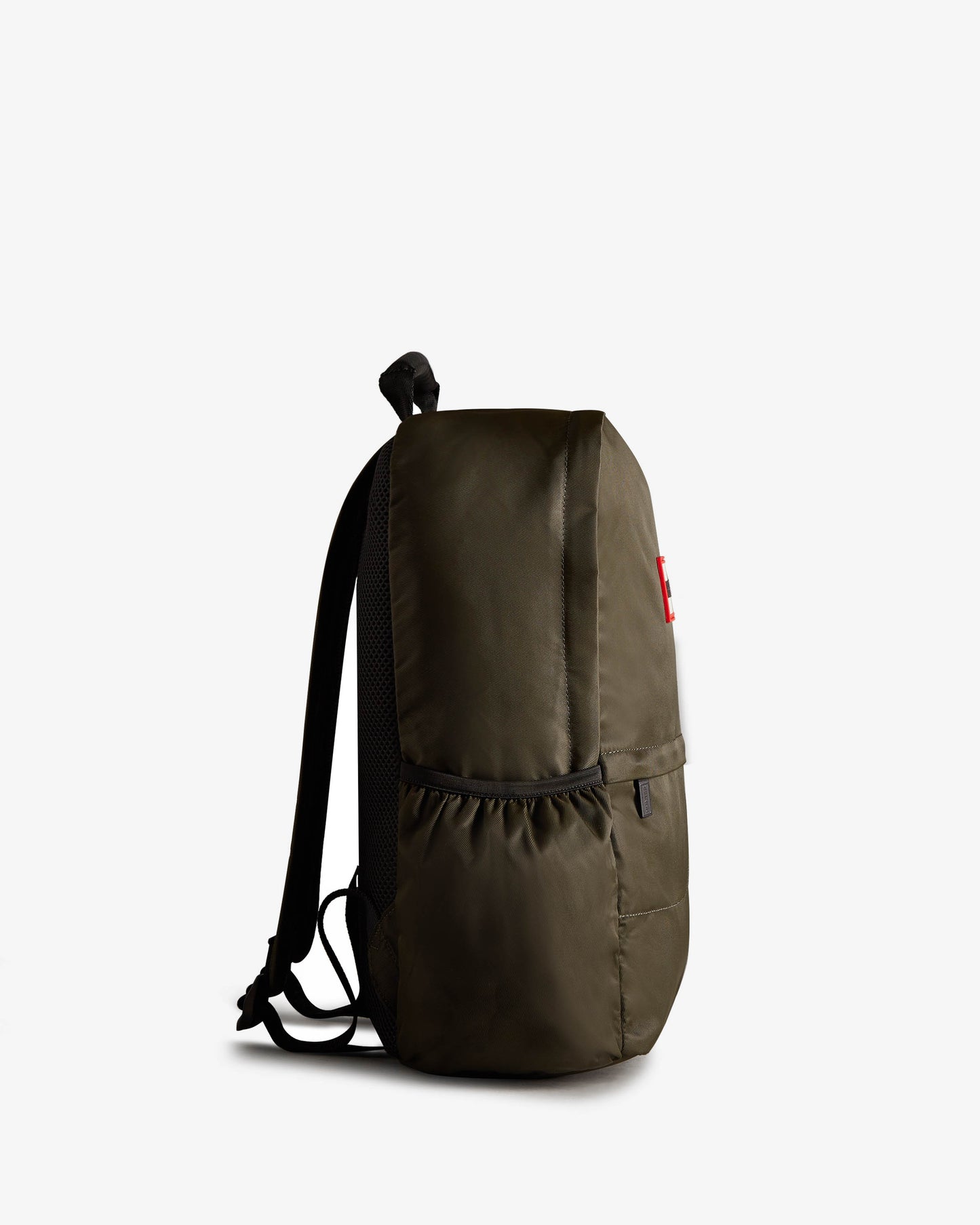 Hunter Nylon Large Backpack - Dark Olive