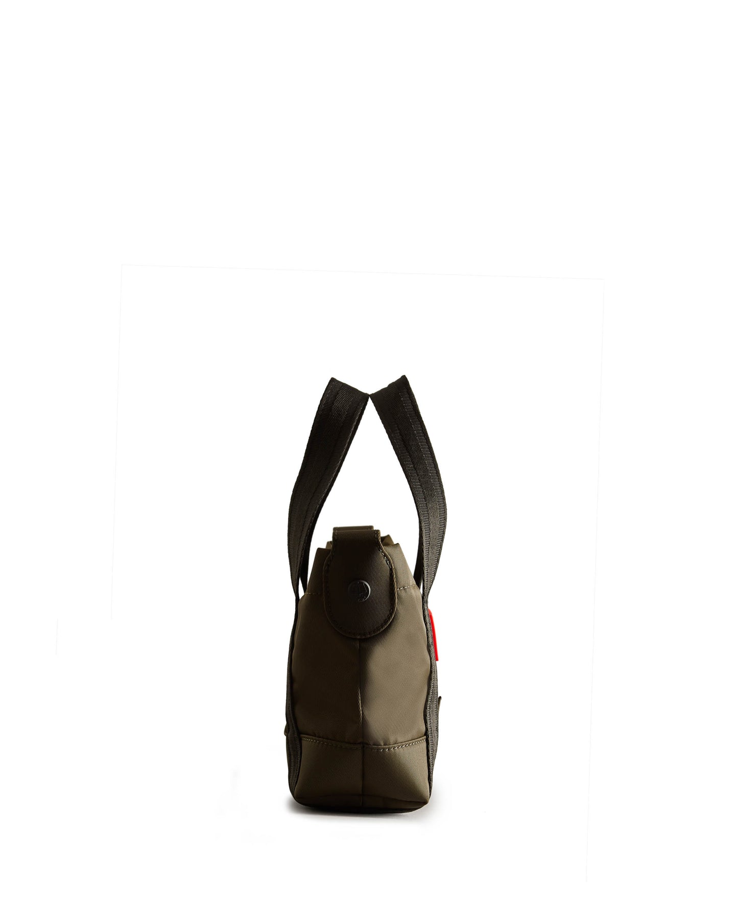 Hunter Nylon Mini Topclip Tote - Dark Olive