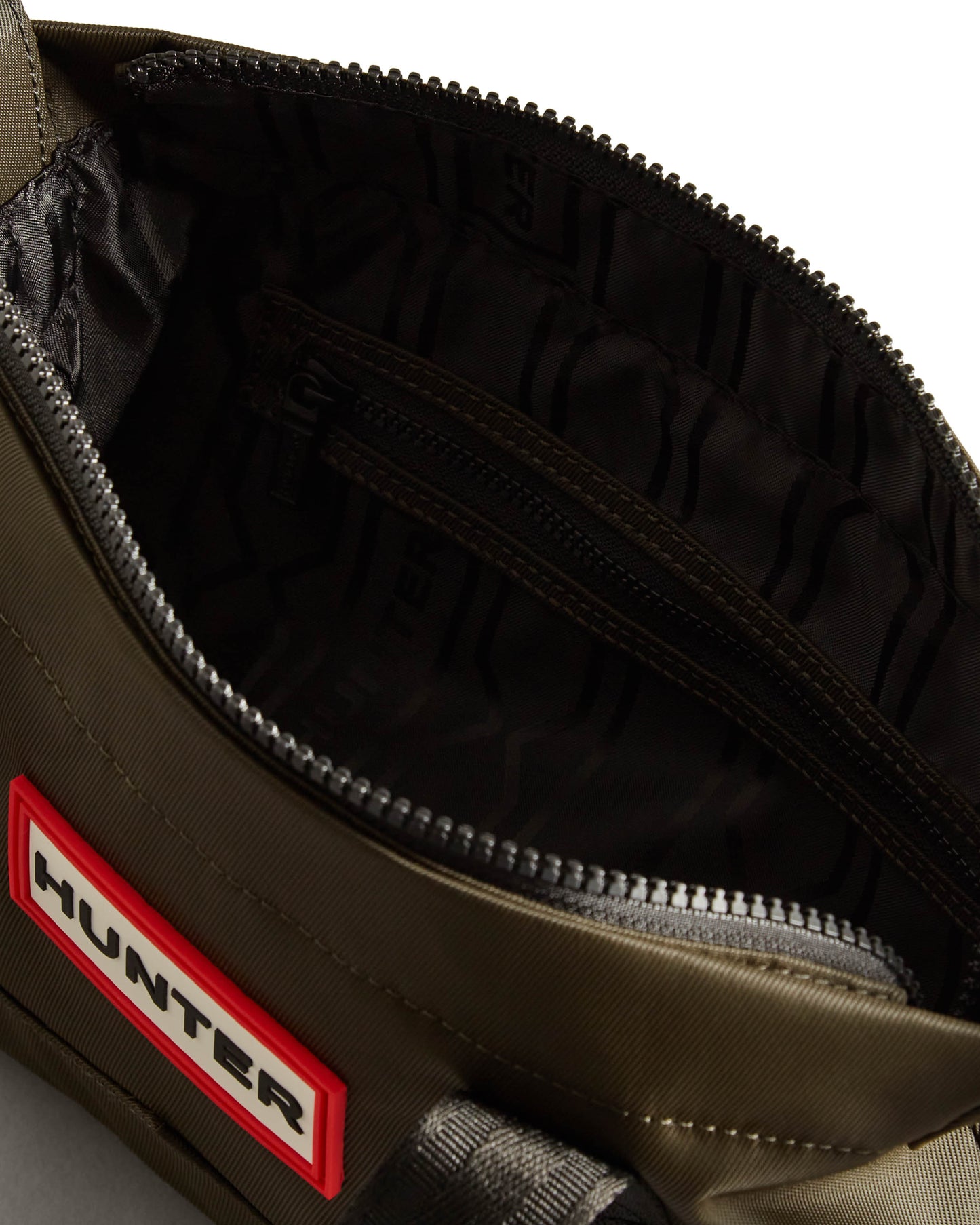 Hunter Nylon Mini Topclip Tote - Dark Olive