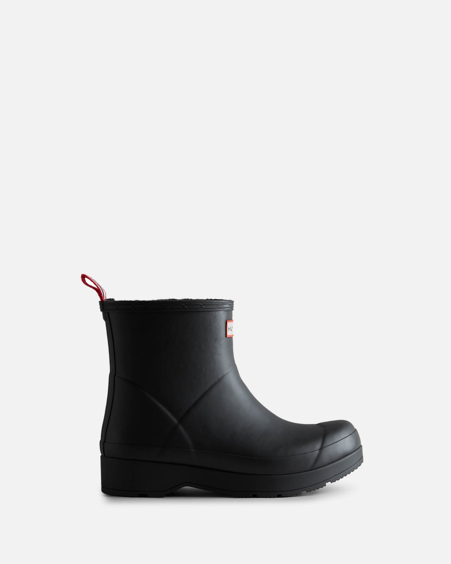 Hunter Mens Play Short Insulated Boot - Black