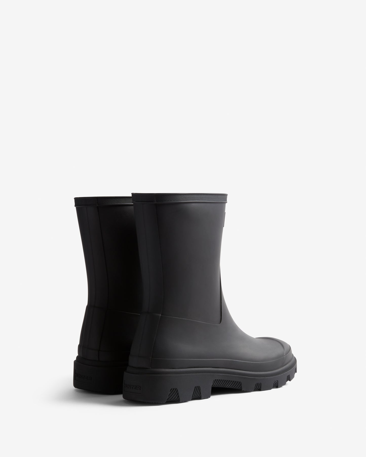 Hunter Unisex Downpour Short Boot - Black