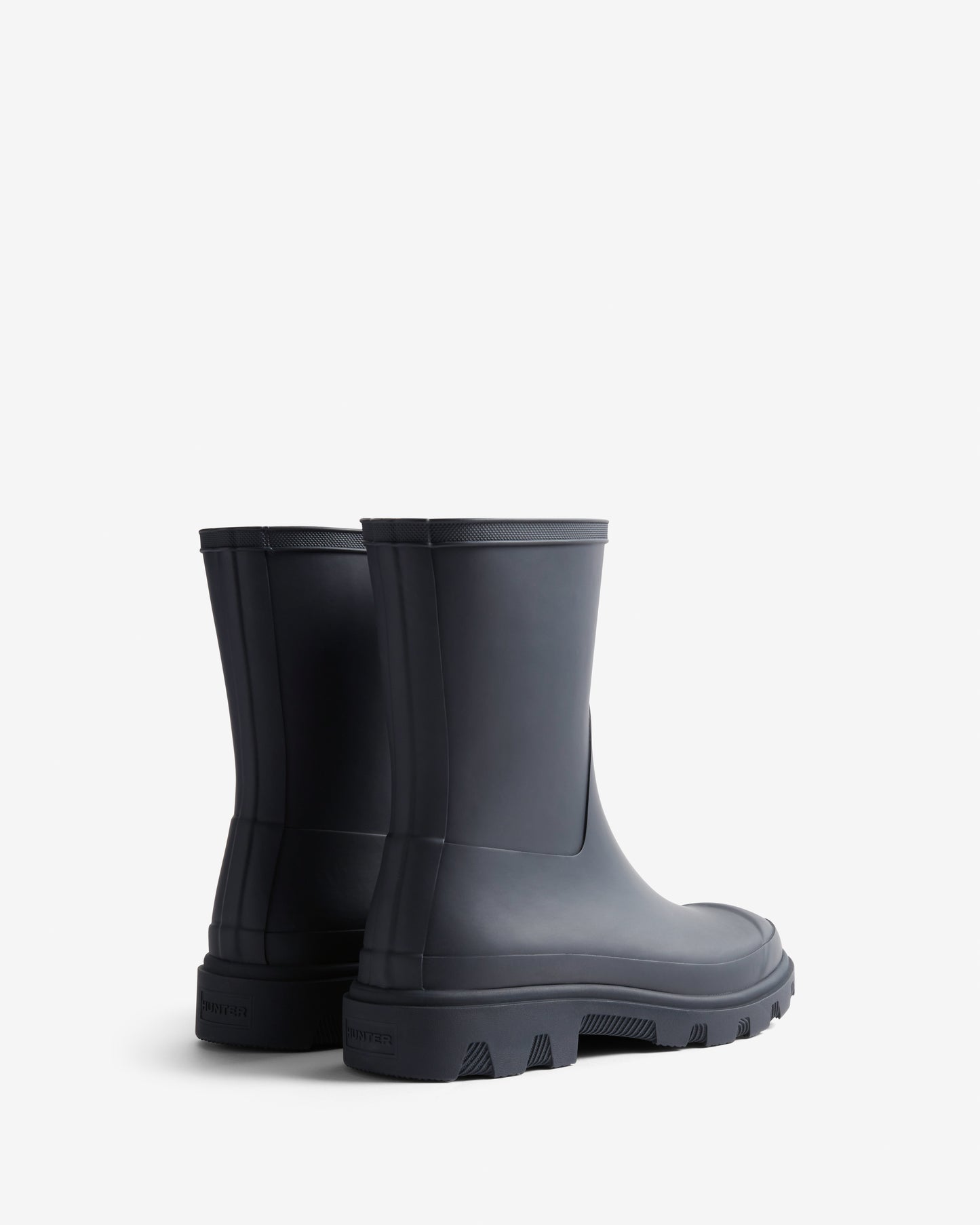 Hunter Unisex Downpour Short Boot - Navy