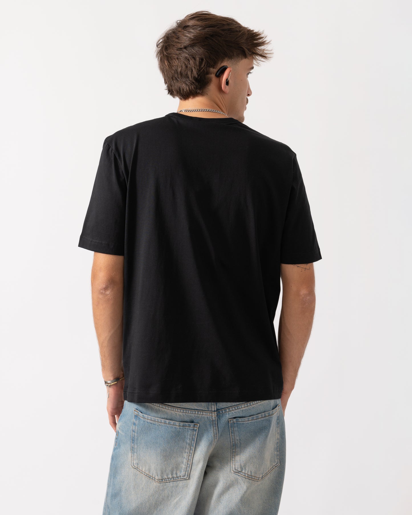 PS Paul Smith Mens Casual Fit Short Sleeve Stripe T-Shirt - 79 Black