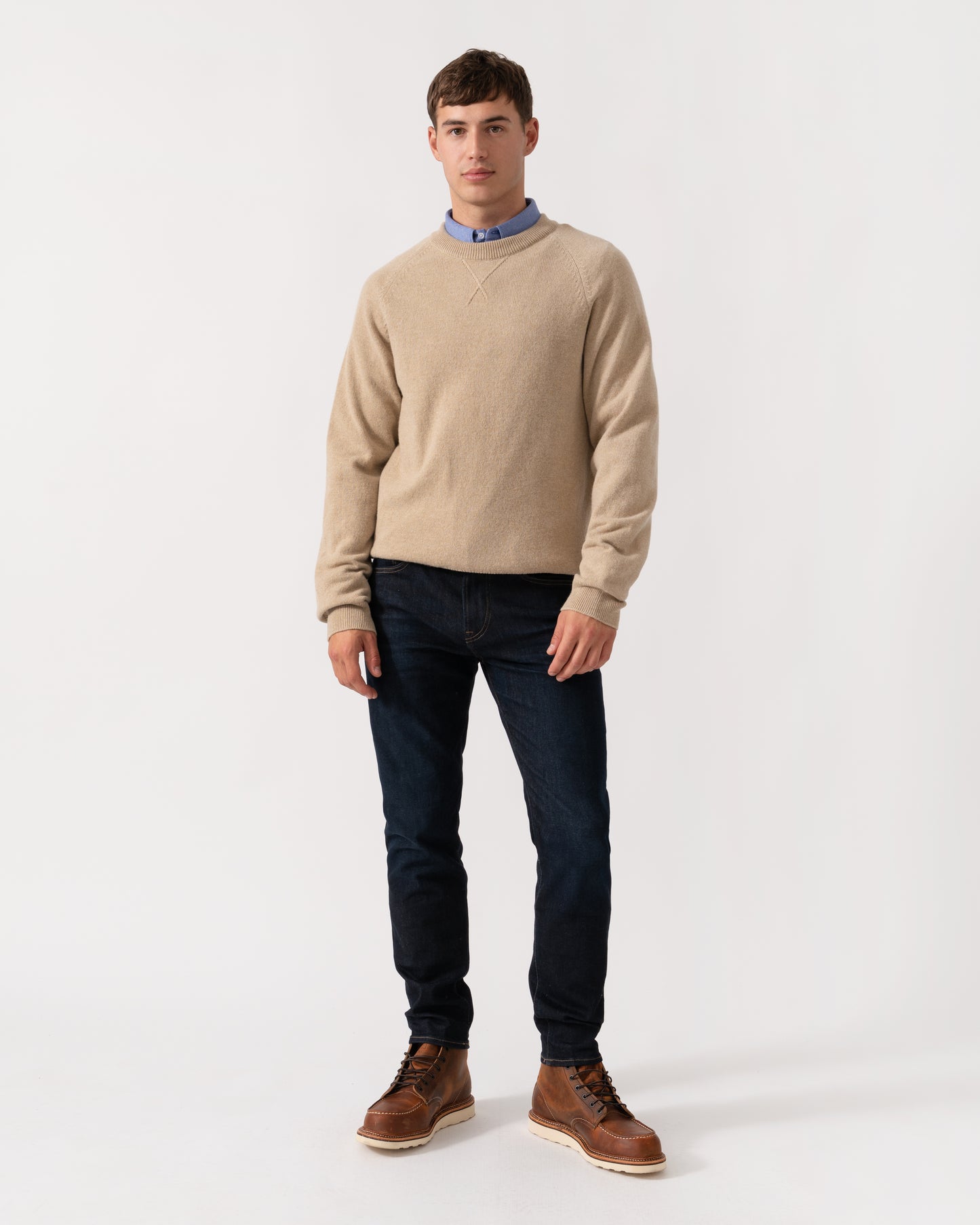 PS Paul Smith Mens Crew Neck Sweater - 07 Sand